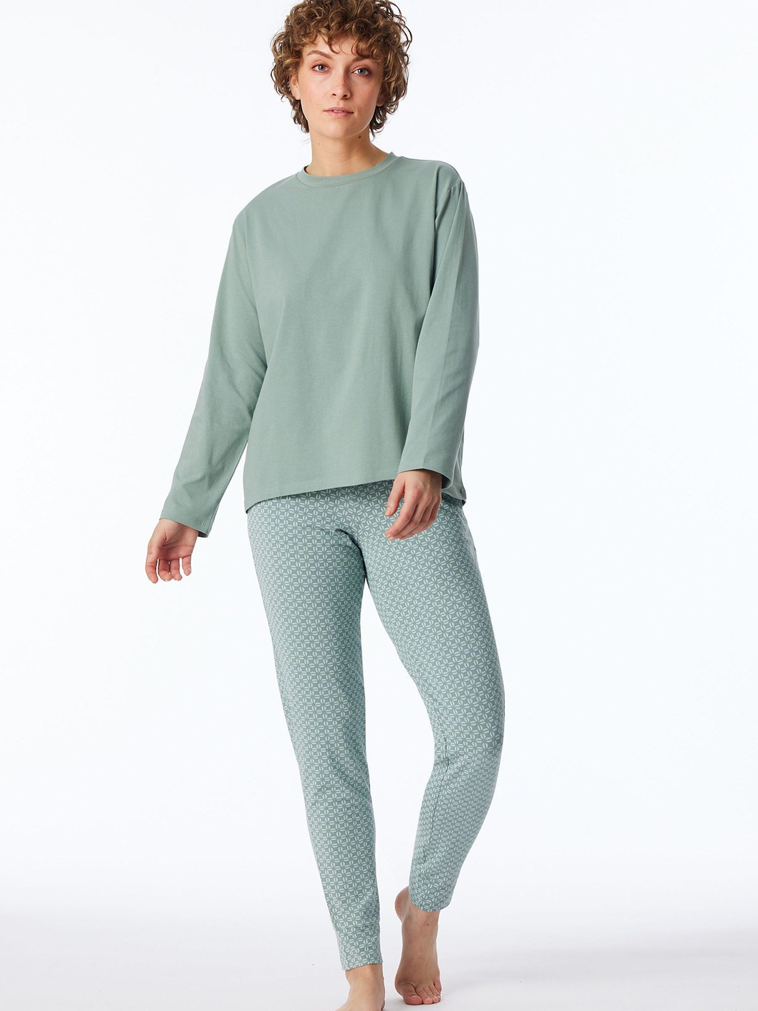 Schiesser Pyjamaoberteil Mix & Relax schlaf-oberteil günstig online kaufen