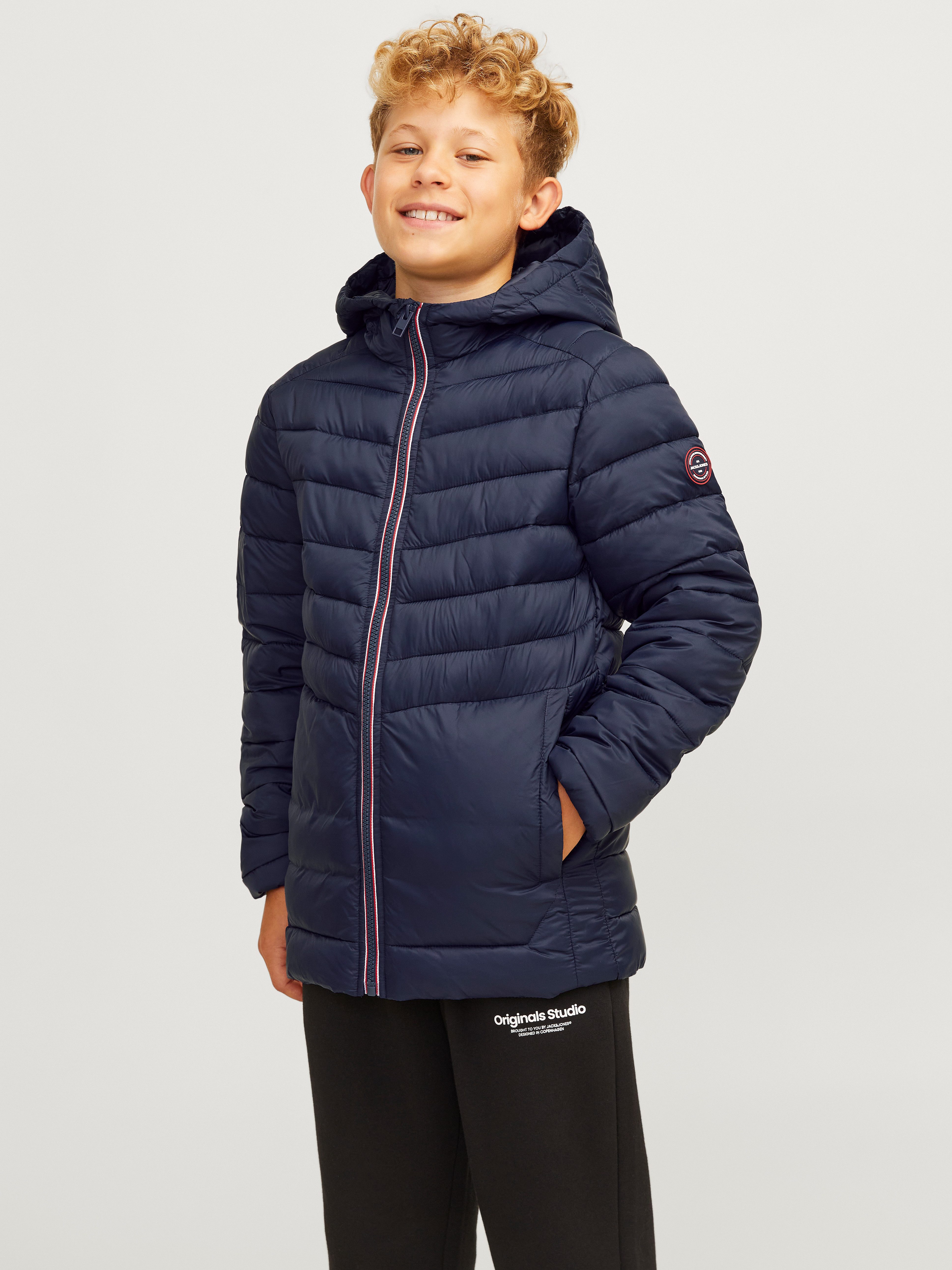 Steppjacke JJESPRINT PUFFER HOOD NOOS JNR