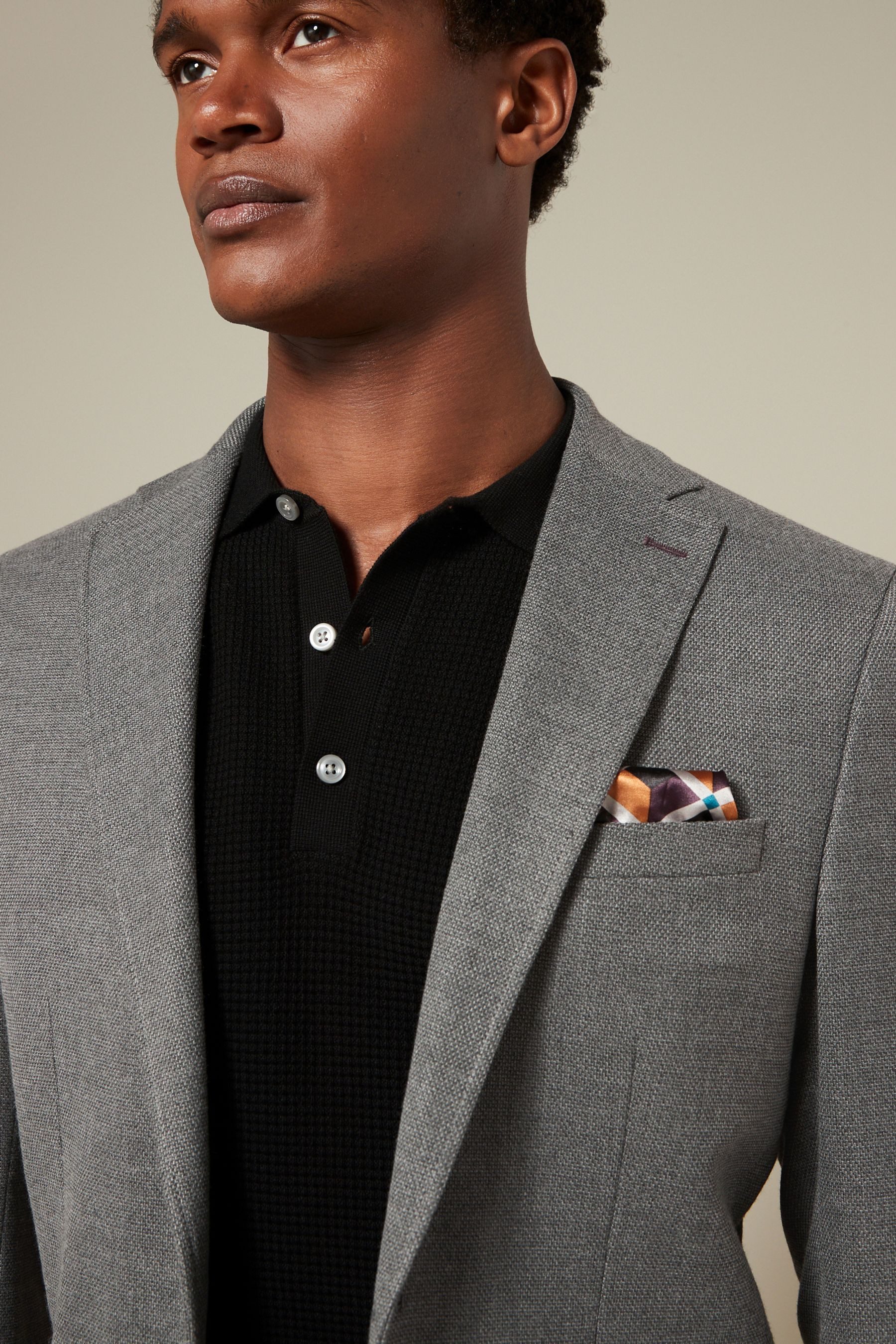 Next Sakko Strukturierter eleganter Blazer (1-tlg)