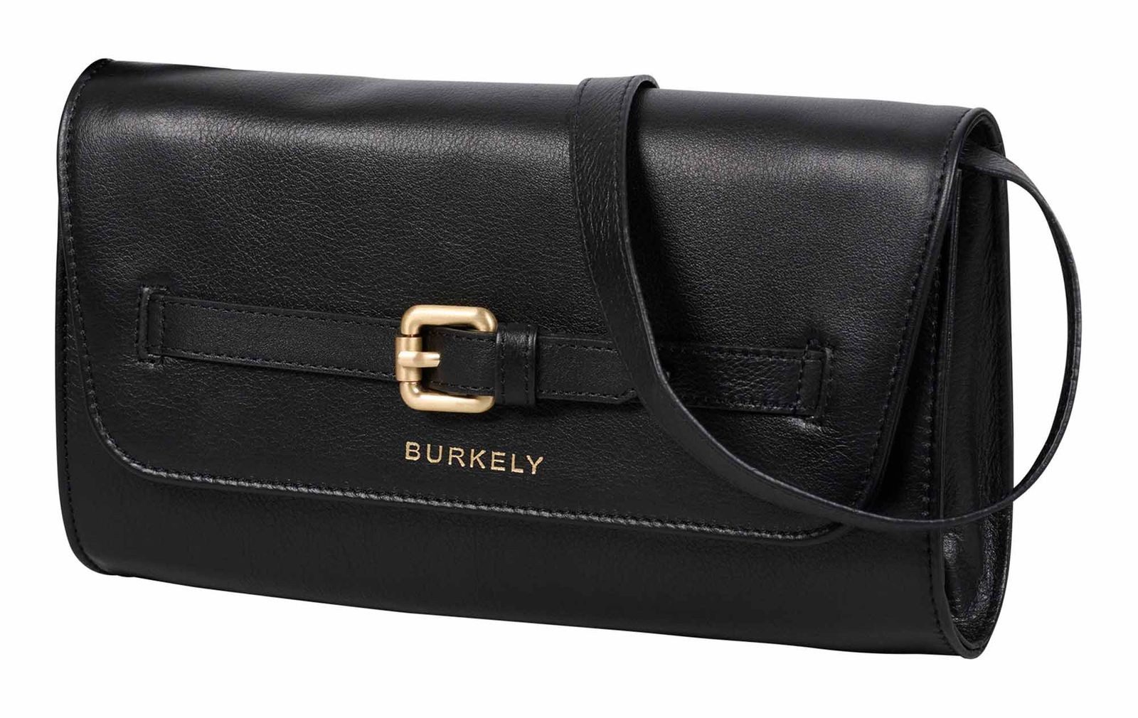 Burkely Clutch Crossbody Clutch, aus echtem Leder