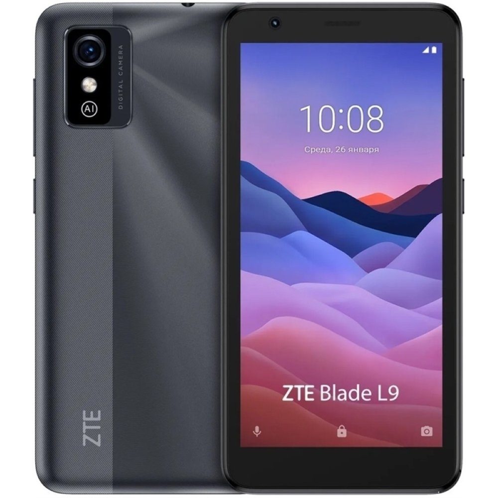 ZTE Blade L9 32 GB / 1 GB Smartphone grey Smartphone (5 Zoll, 32 GB