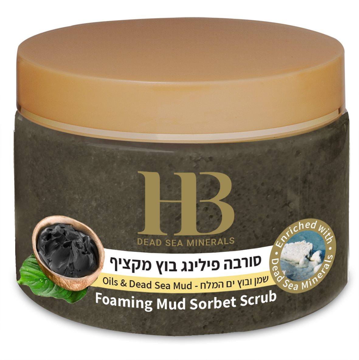 Körperpeeling Health&Beauty Schlamm Sorbet Peeling Totes Meer Mineralien 450gr