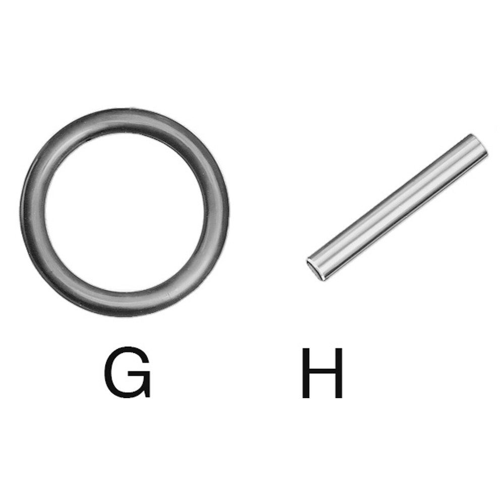 HAZET Steckschlüssel O-Ring 900S-G1014 - Vierkant hohl 12,5 mm (1/2 Zoll)