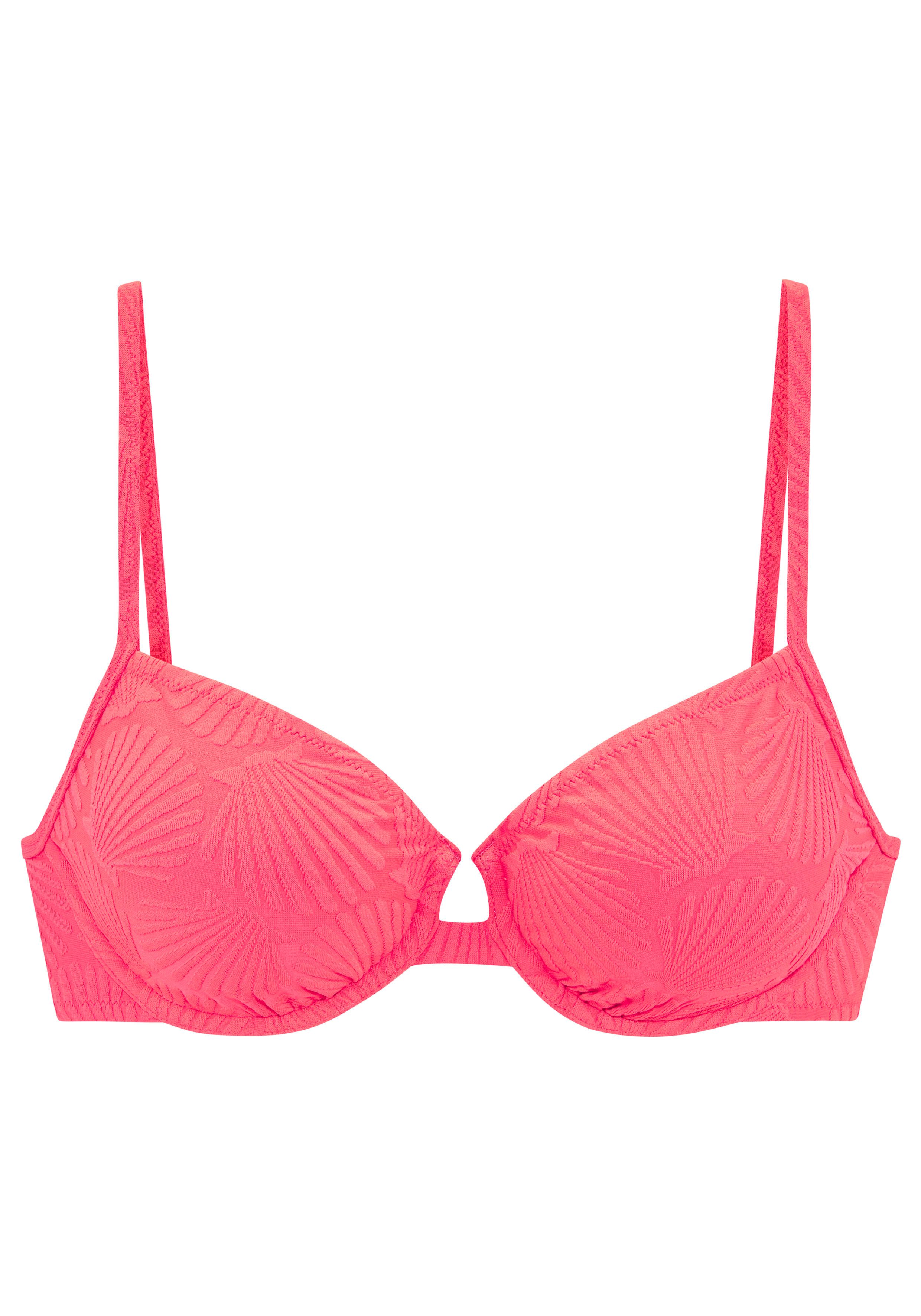 s.Oliver Bügel-Bikini-Top Olivia, Mit Muschelstruktur günstig online kaufen