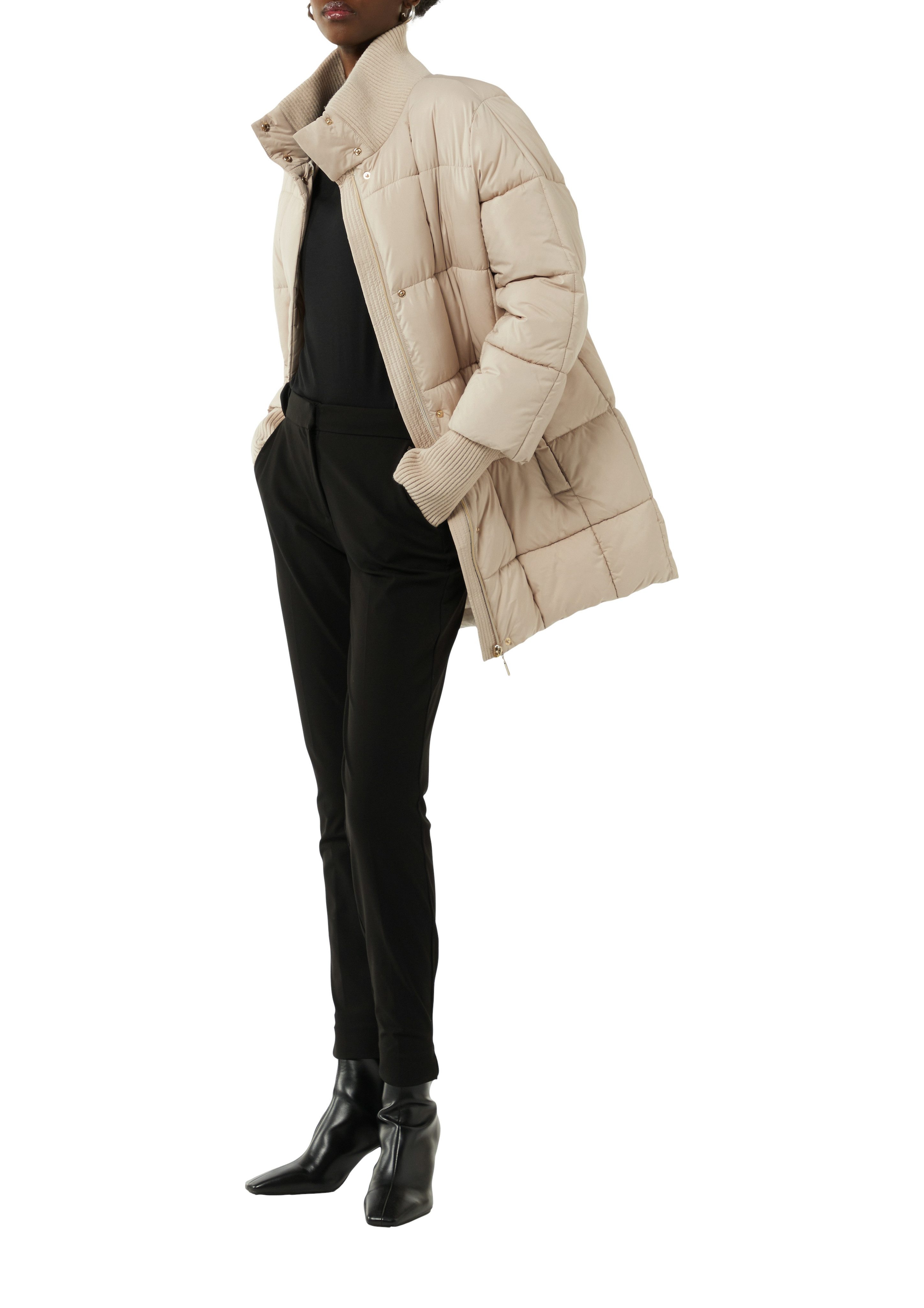 comma Steppmantel mit Stehkragen und extra breiten Bündchen günstig online kaufen