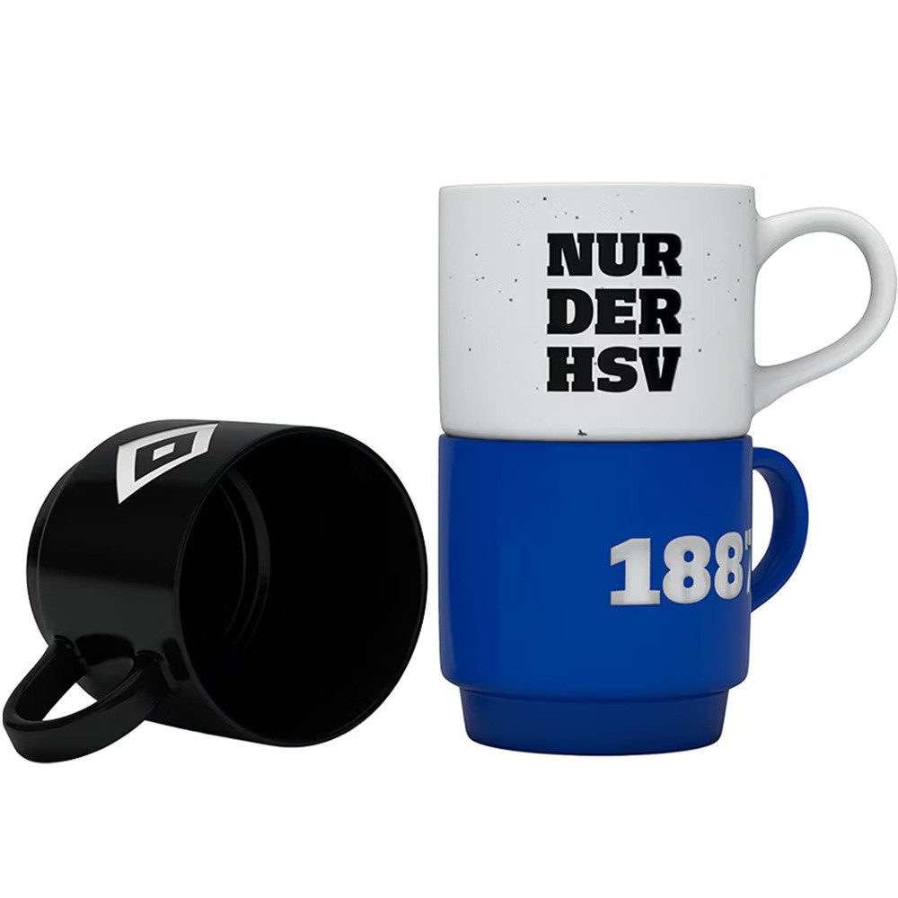 Tasse HSV Stapeltassen 3er-Set