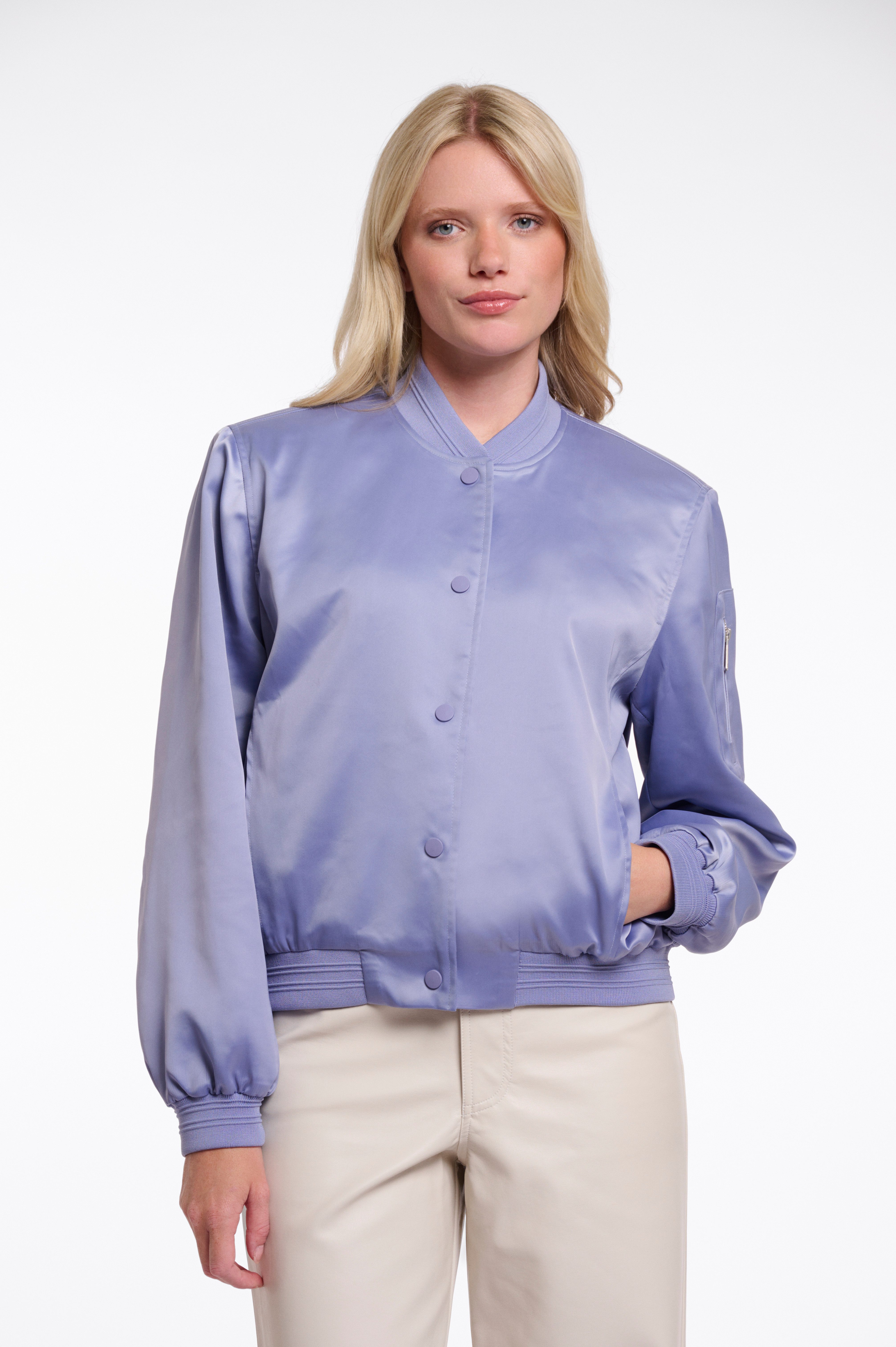 Rino & Pelle Blouson BANNER mit falscher Tasche am Ärmel