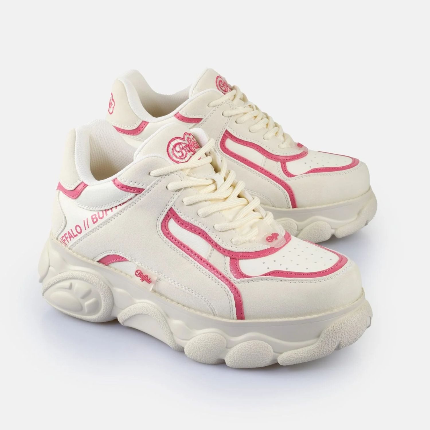 Buffalo CLD Echo Sneaker Weiß Pink Sneaker