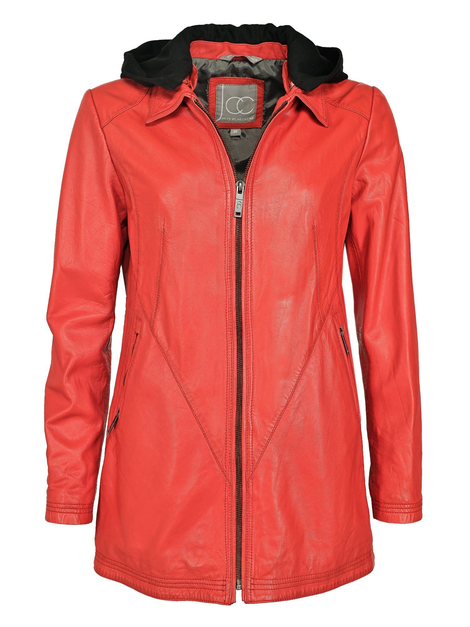 JCC lava Lederjacke 3102220 red