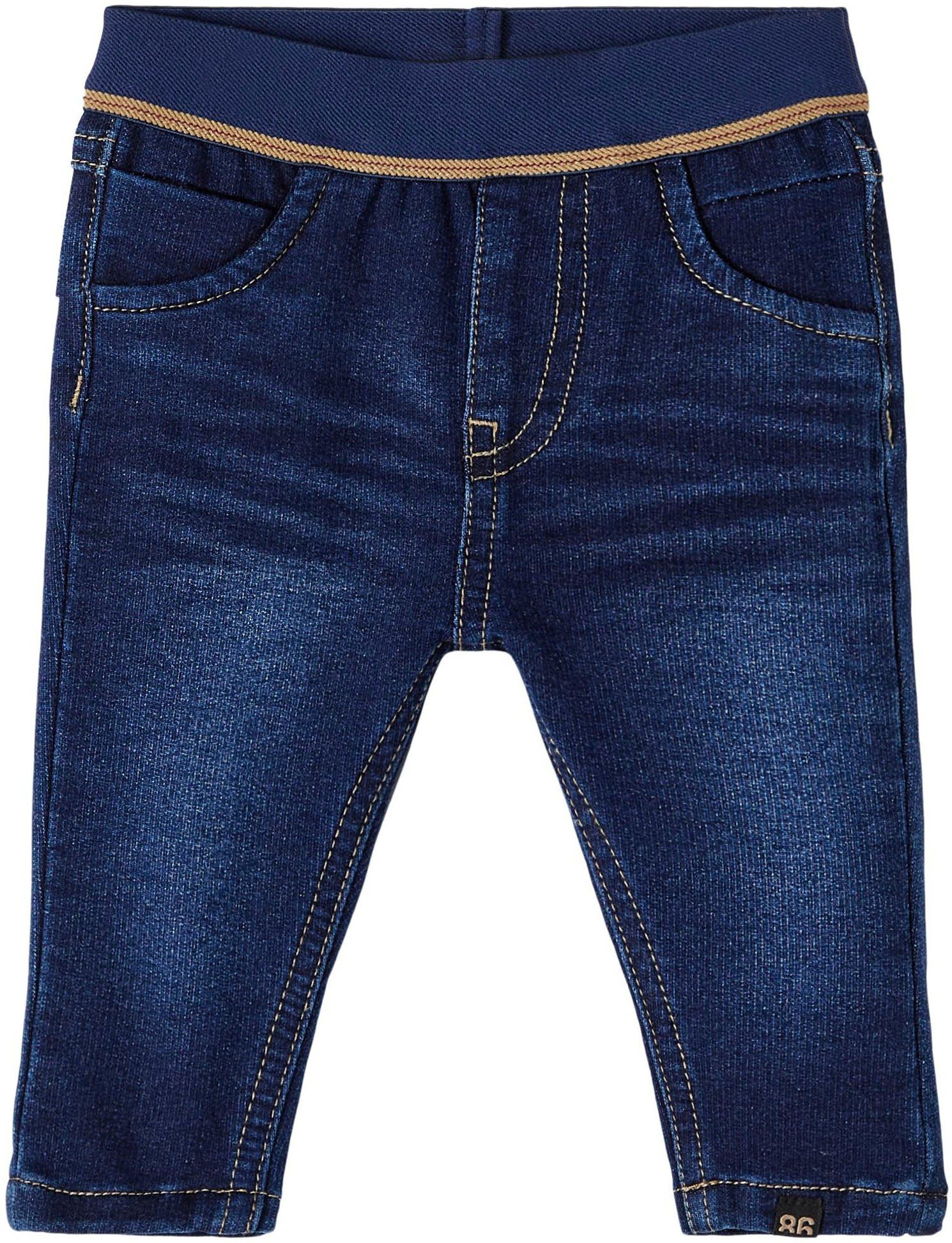 blue dark NBMSILAS SLIM NOOS It Name Slim-fit-Jeans 7025-TR denim JEANS SWE