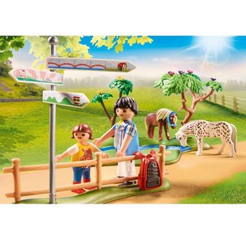 Playmobil® Spielwelt Playmobil Country Fröhlicher Ponyausflug 70512, Pferd Reiter Figuren Spiel-Set Pferde Reiterhof Zubehör Spielzeug-Set