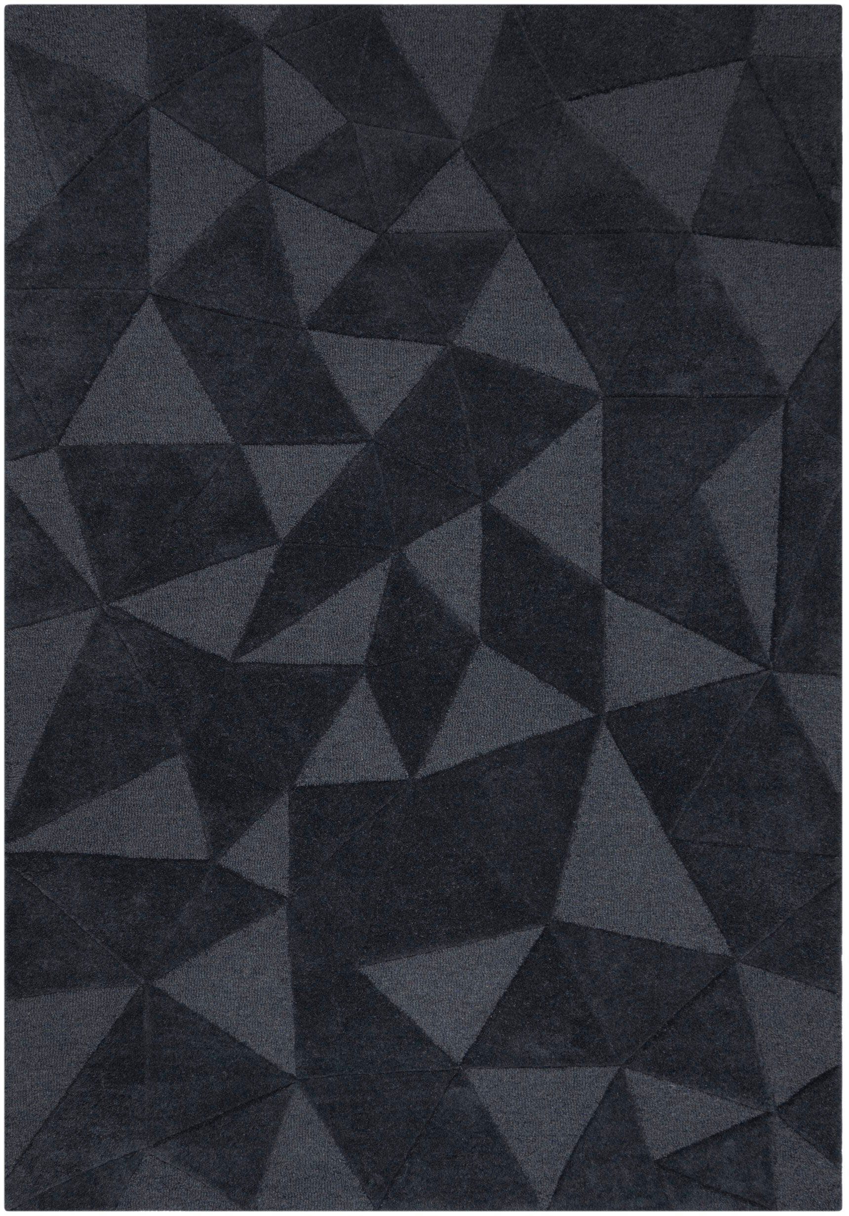 FLAIR RUGS Teppich SHARD, rechteckig, Höhe: 10 mm, Hoch-Tief Effekt, Handgearbeitet