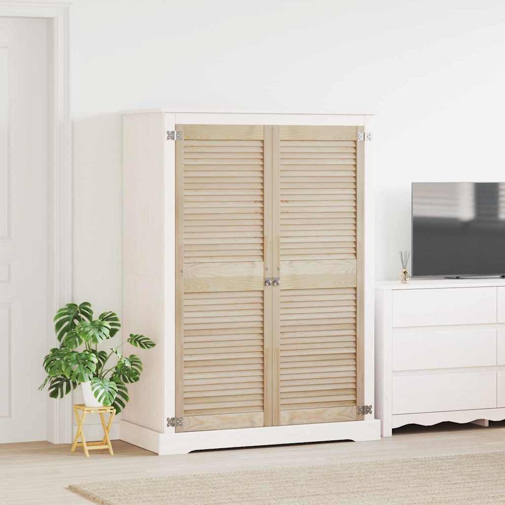 vidaXL Schranktür Schranktür mit Tür 2 Stk. Natur 49,5 x 2,1 x 140,5 cm (2 St)