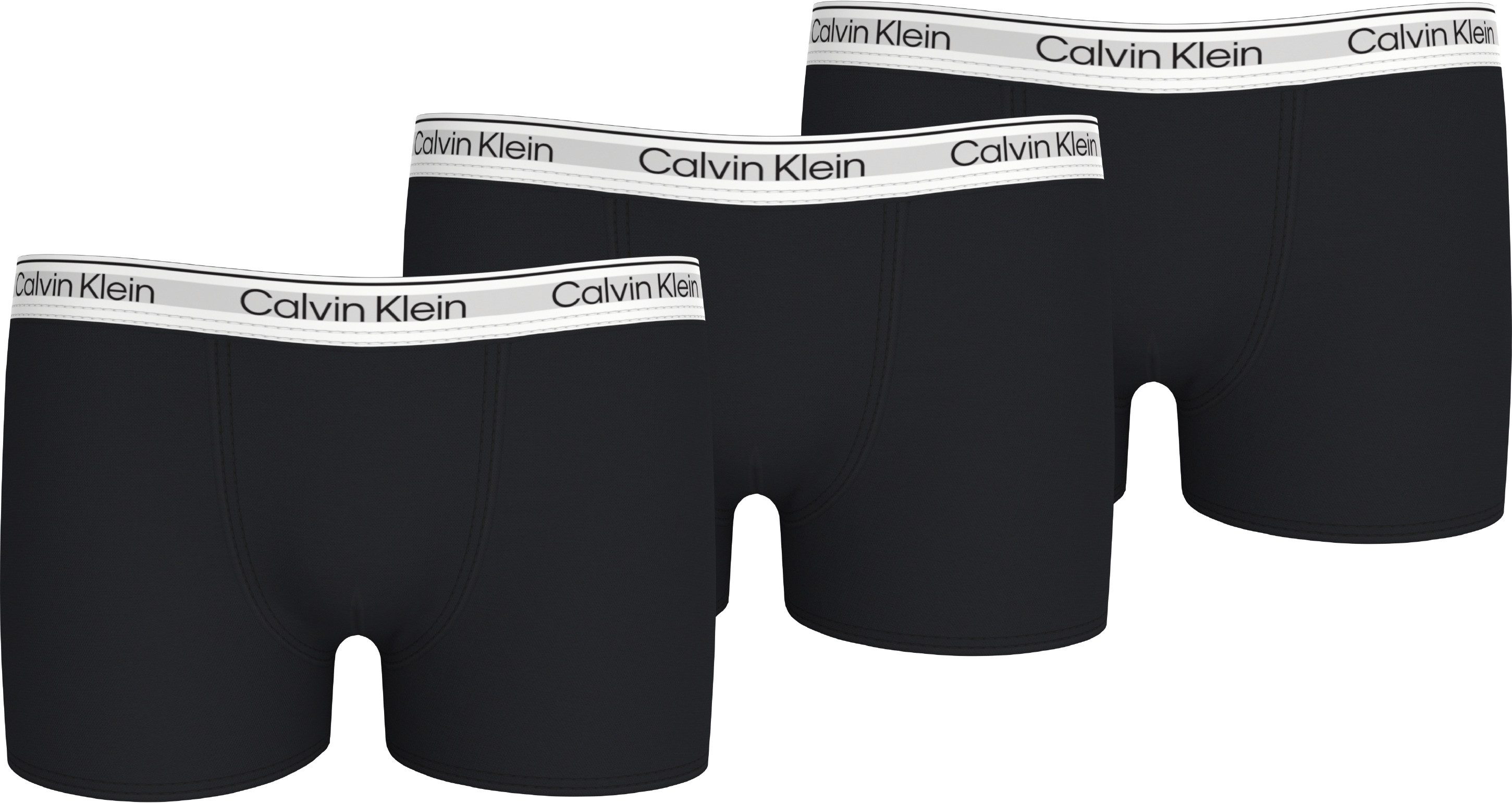 Calvin Klein Underwear Trunk 3PK TRUNK (Packung, 3-St., 3er-Pack) mit Logobund