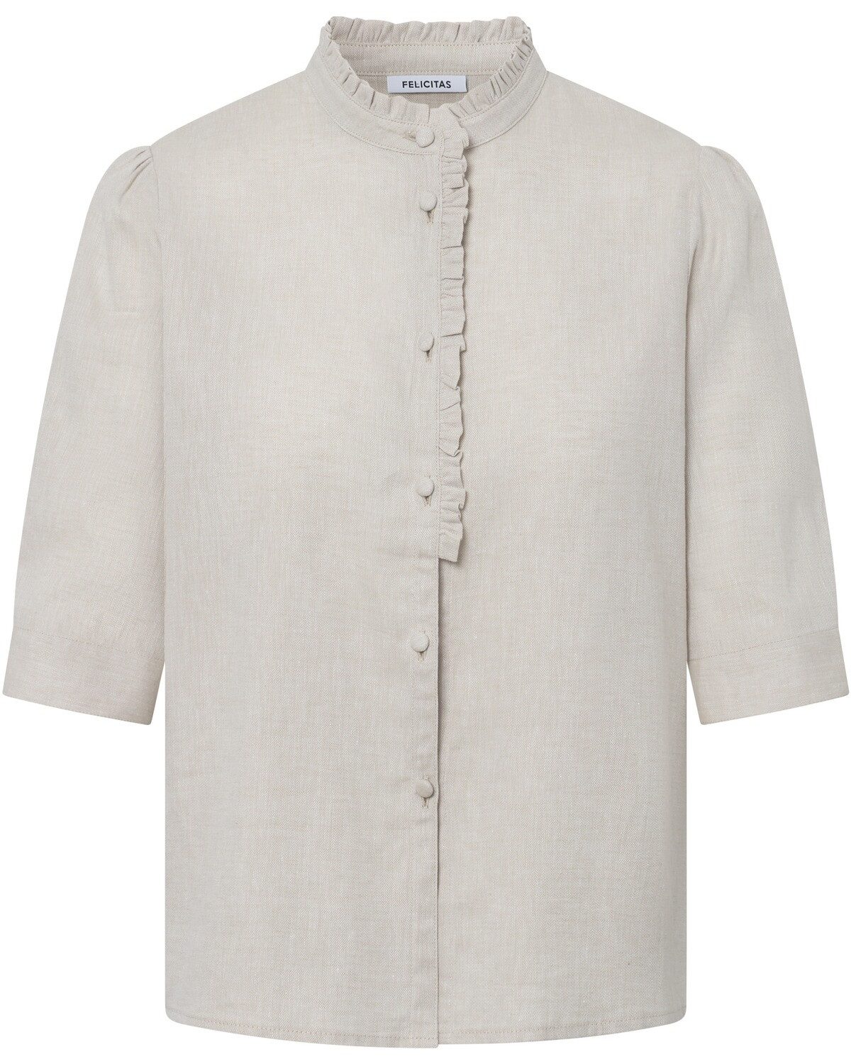 Kurzarmbluse Halbarm-Bluse Bixie