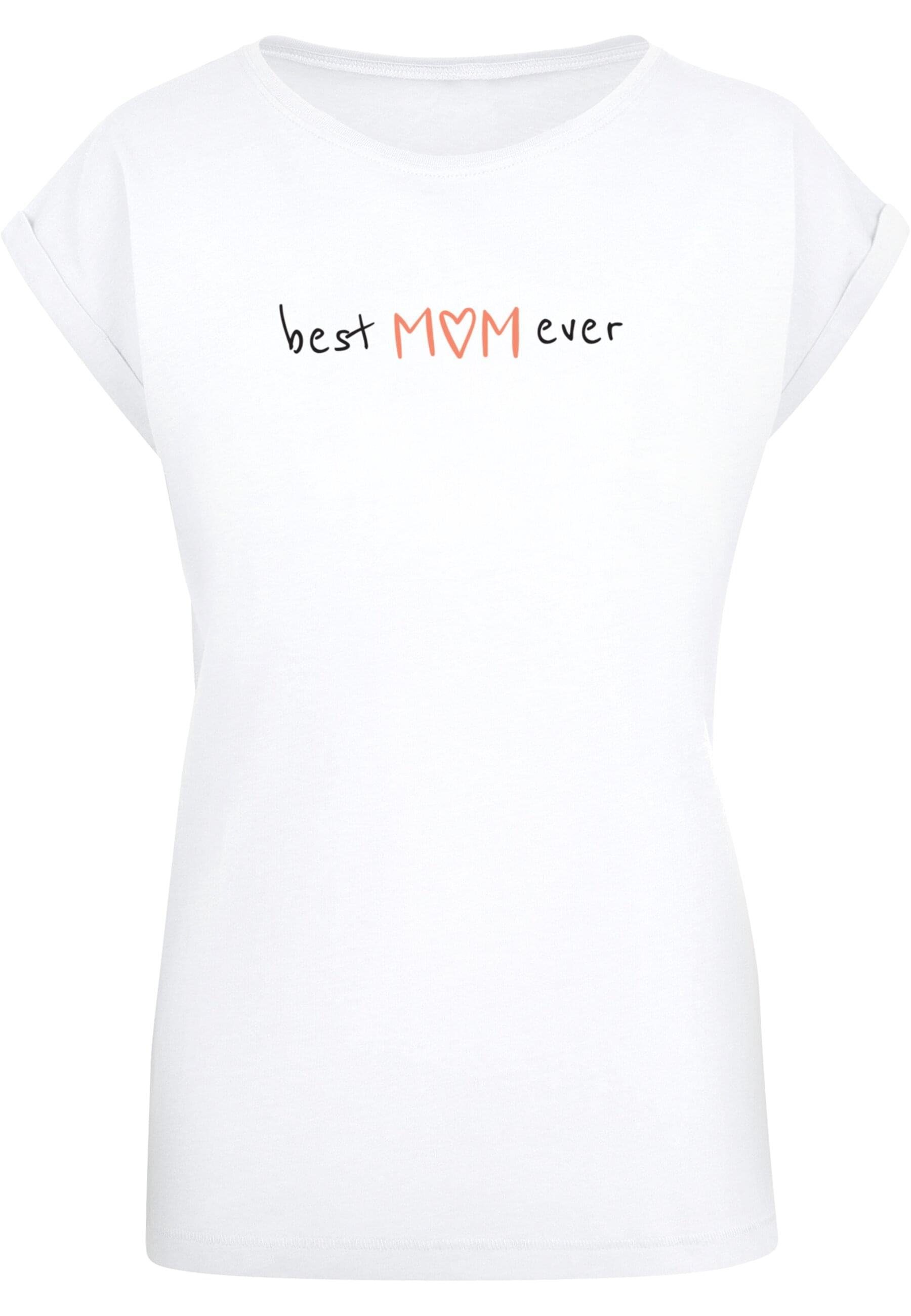 mom T-Shirt Best - T-Shirt Mothers Ladies ever Day Damen Merchcode (1-tlg)