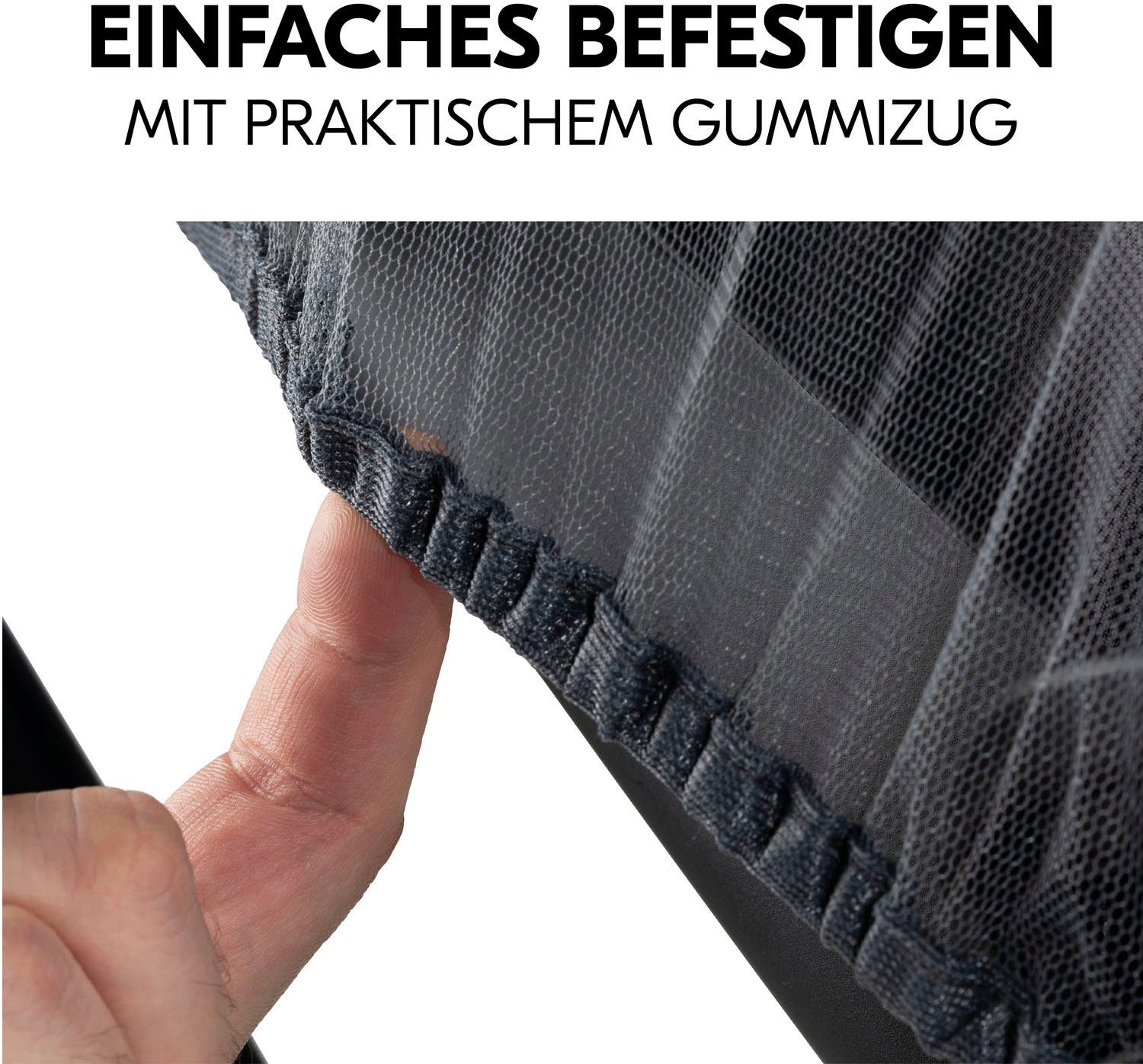 Hauck Kinderwagen-Insektenschutz Pushchair Mosquito Net, universal Grey