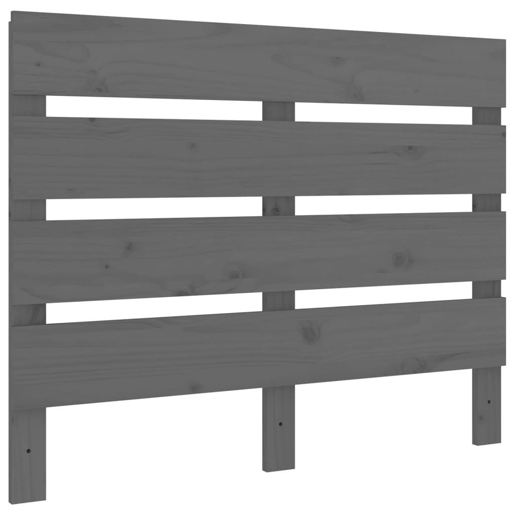vidaXL Kopfteil Kopfteil Grau 100x3x80 cm günstig online kaufen