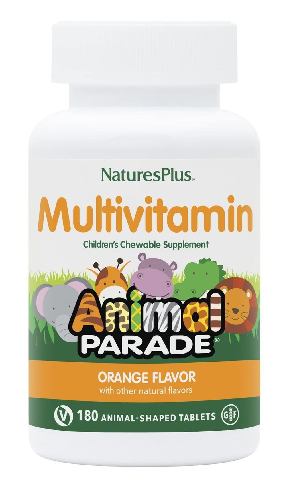 Natures Plus Natures Plus Animal Parade Multivitamin Orange- 180 Lutschtbl. Tabletten
