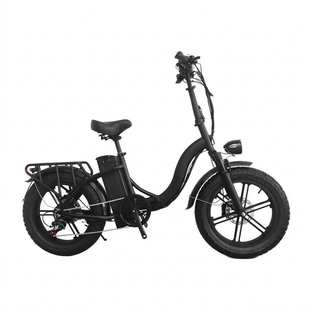 kowdom E-Bike S-Pedelec E-Bike 20 Zoll 48V 500W 90km Reichweite Shimano 7-Gang, 7 Gang Shimano Shimano Schaltwerk, Kettenschaltung, Heckmotor, 624 Wh, (Einzelgerät), dicke Reifen 20x4.0, Frontkorb, zwei Fahrmodi