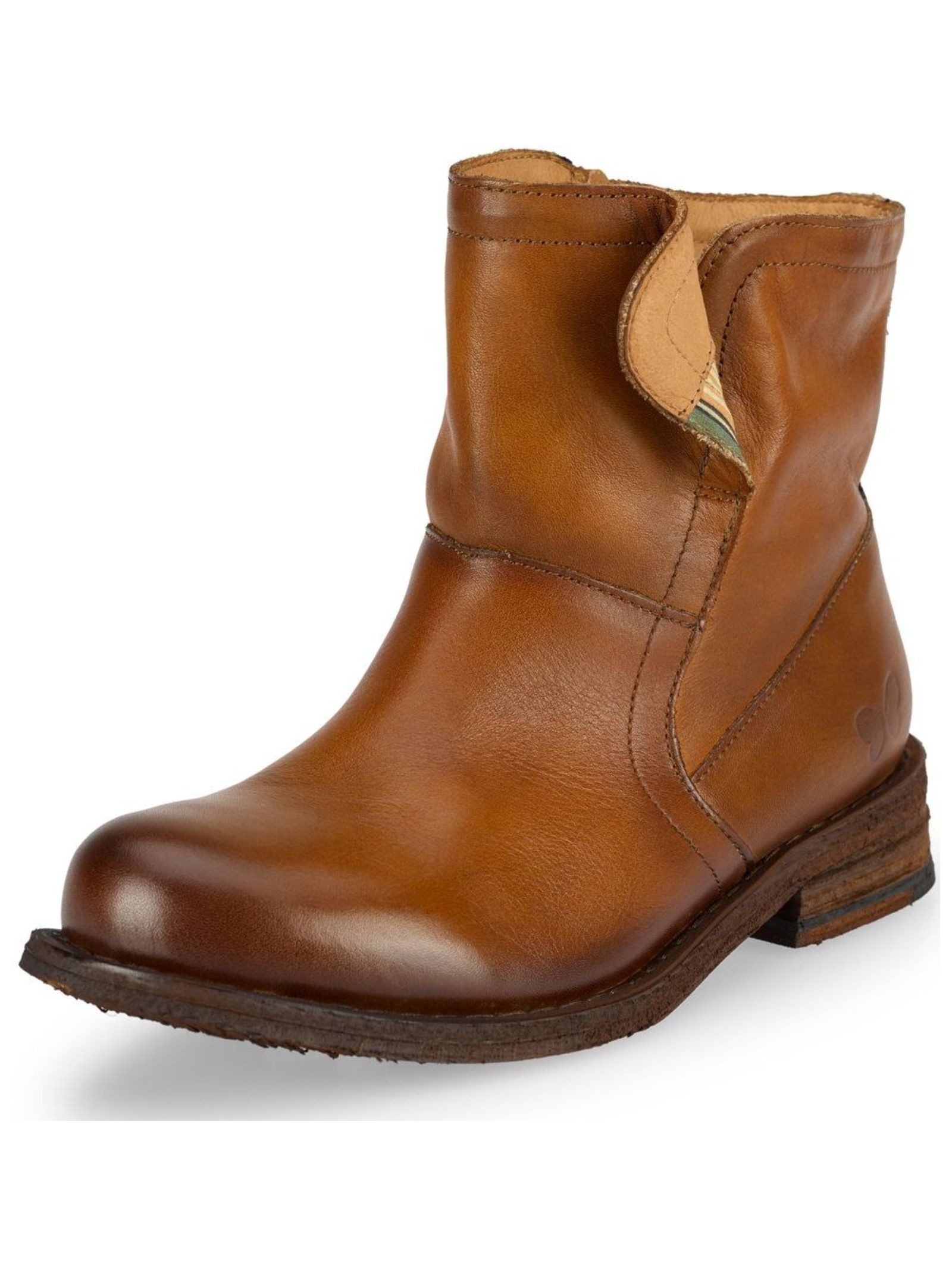Felmini Wide Fit Stiefelette Leder . Stiefelette