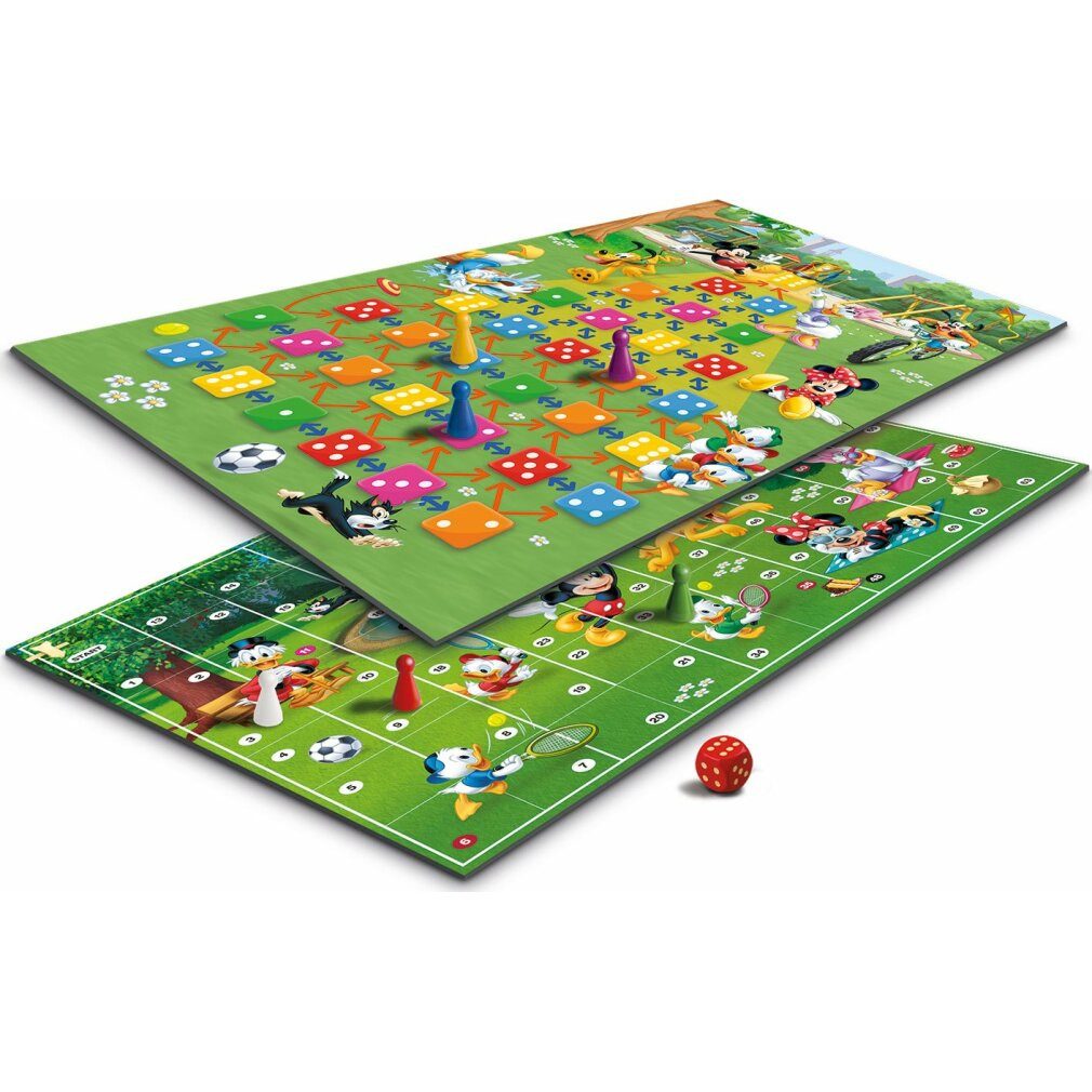 Dino Bikes Spiel DINO Kinderspiel Mickey und Freunde auf dem Spielplatz 2v1