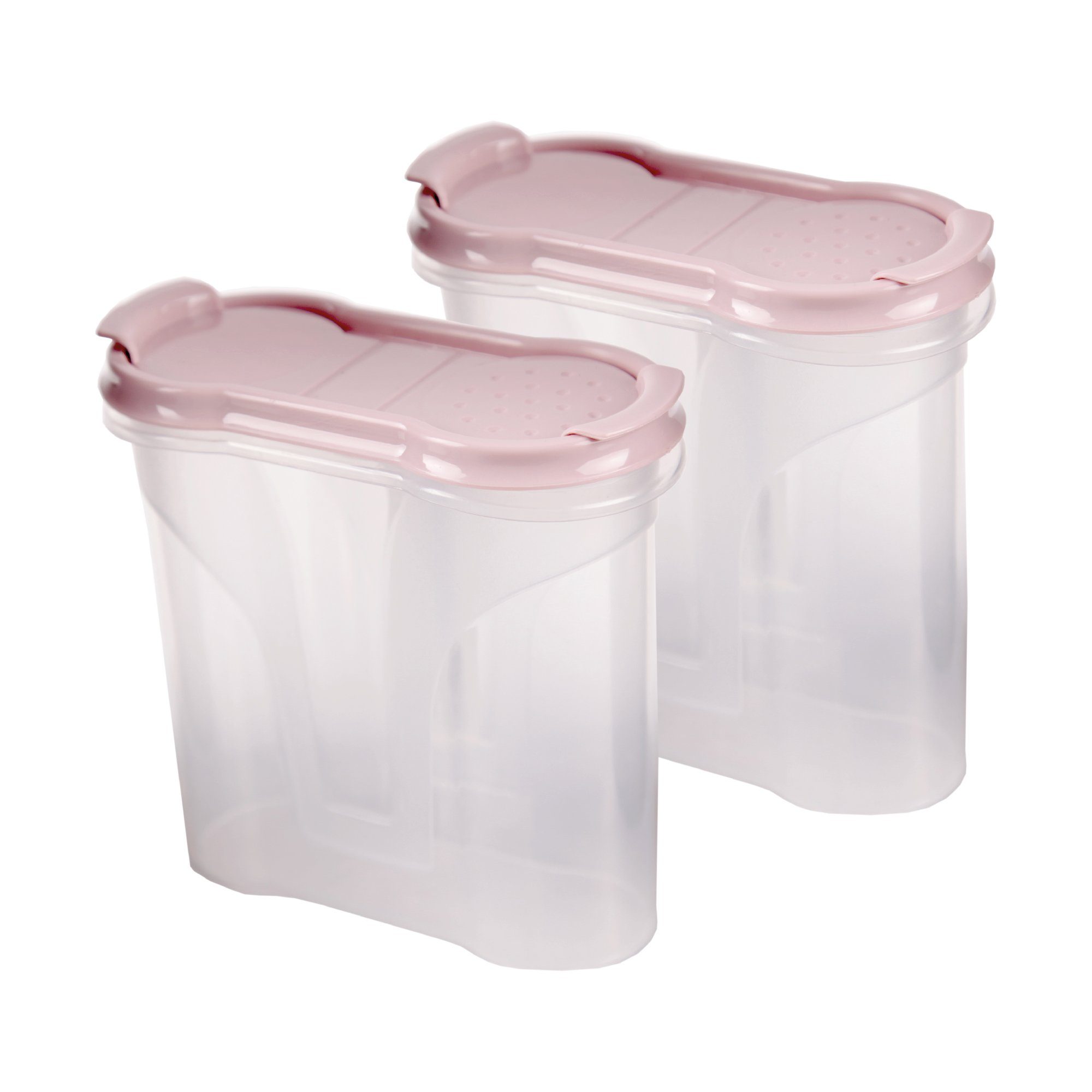 Bestlivings Gewürzbehälter Vorratsdose 300ml, Kunststoff, (2-tlg., 300 ml), Schüttdose für Gewürze, Vorratsbehälter Set – Frischhaltedosen