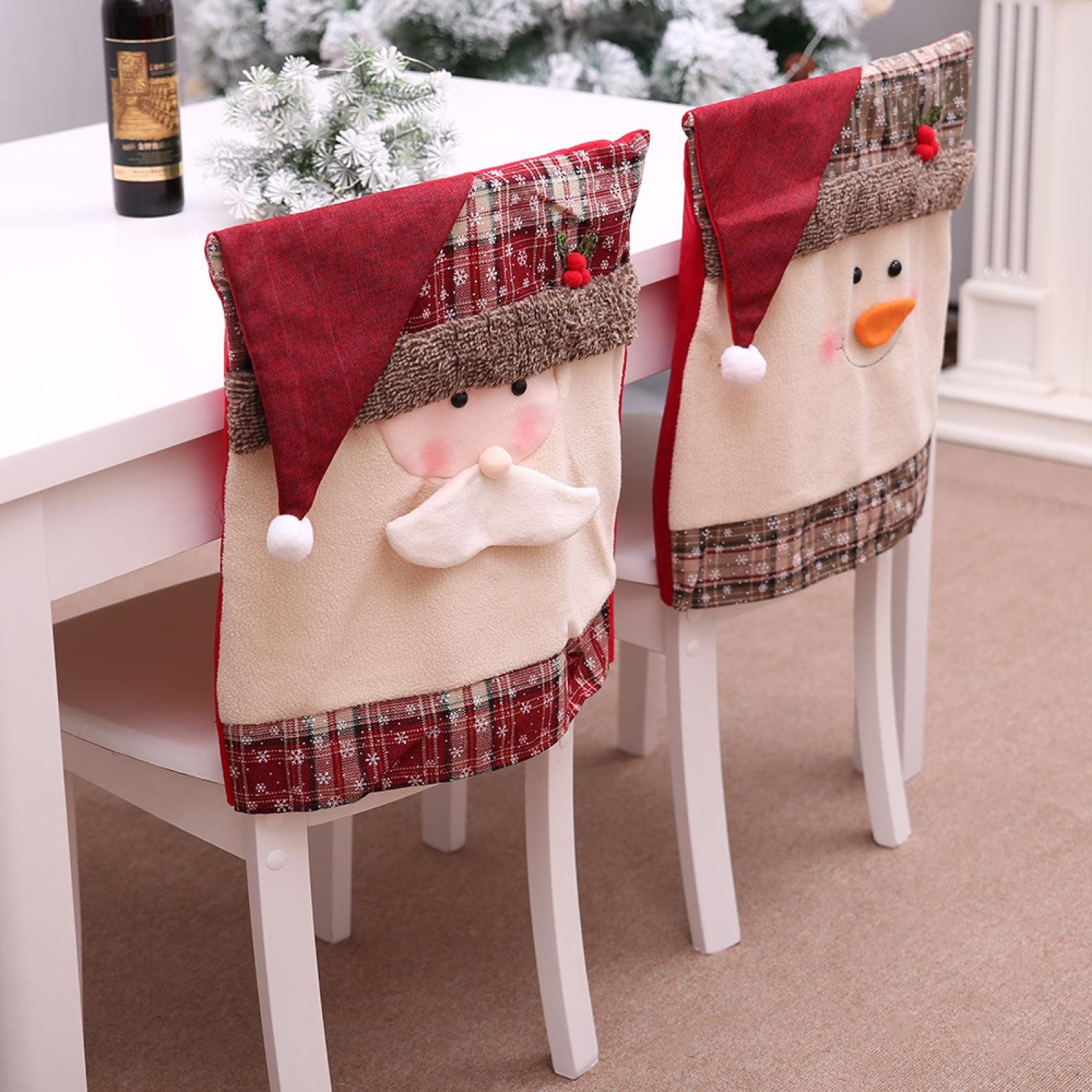 FELIXLEO Weihnachtsfigur Rentier Weihnachtsdeko 48x51cm Weihnachtsmann Rentier (1 St)