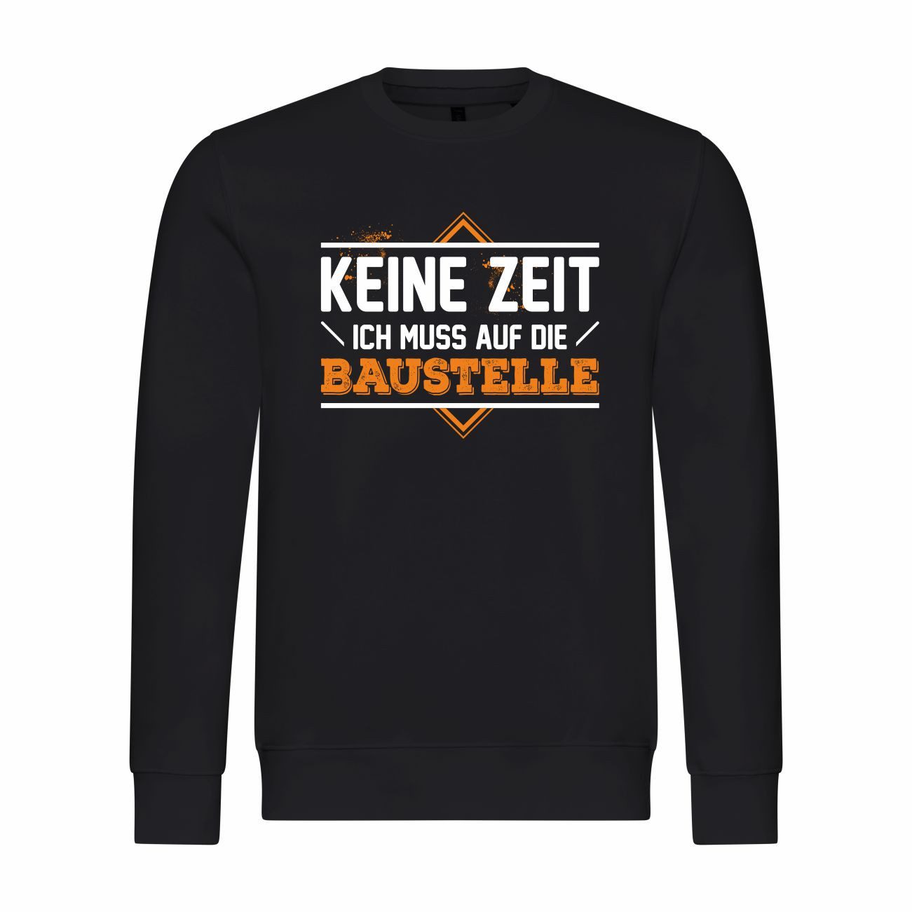 deinshirt Rundhalspullover Herren Pullover Keine Zeit günstig online kaufen