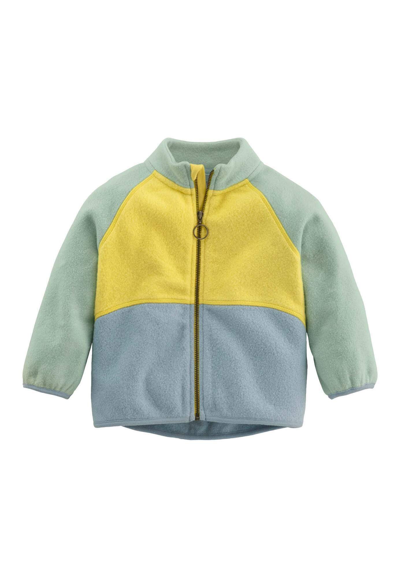 Hessnatur Fleecejacke aus reiner Bio-Baumwolle (1-St)