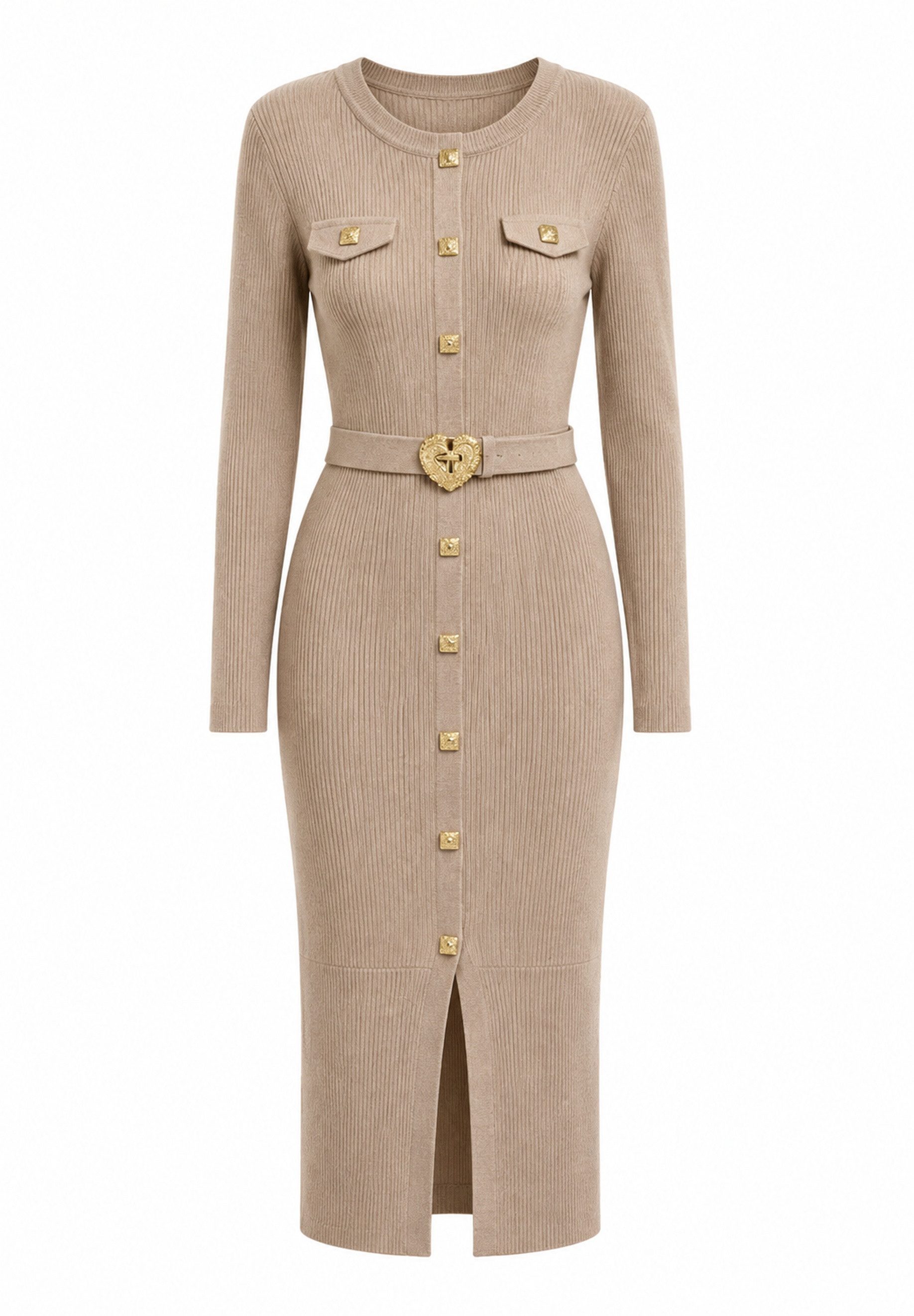 Elara Maxikleid Maxikleid (1-tlg) Belt: 100% Synthetik