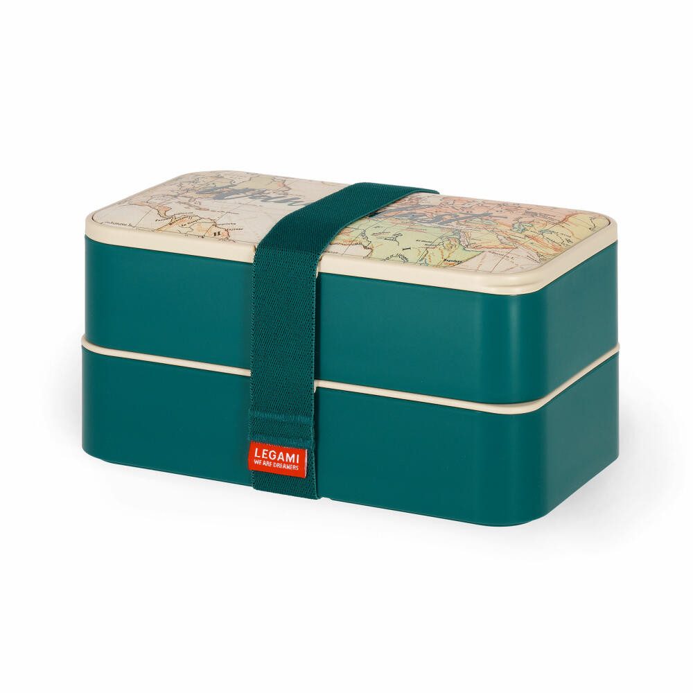 Legami Lunchbox Lunch Box Travel, 1.2 L, Kunststoff