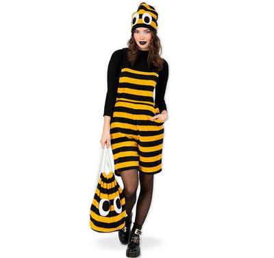 Fries Kostüm Biene für Erwachsene - Damen Verkleidung