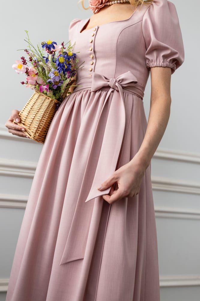 Madame Marie Dirndl Dirndl Alisora 80cm Länge flamingo günstig online kaufen