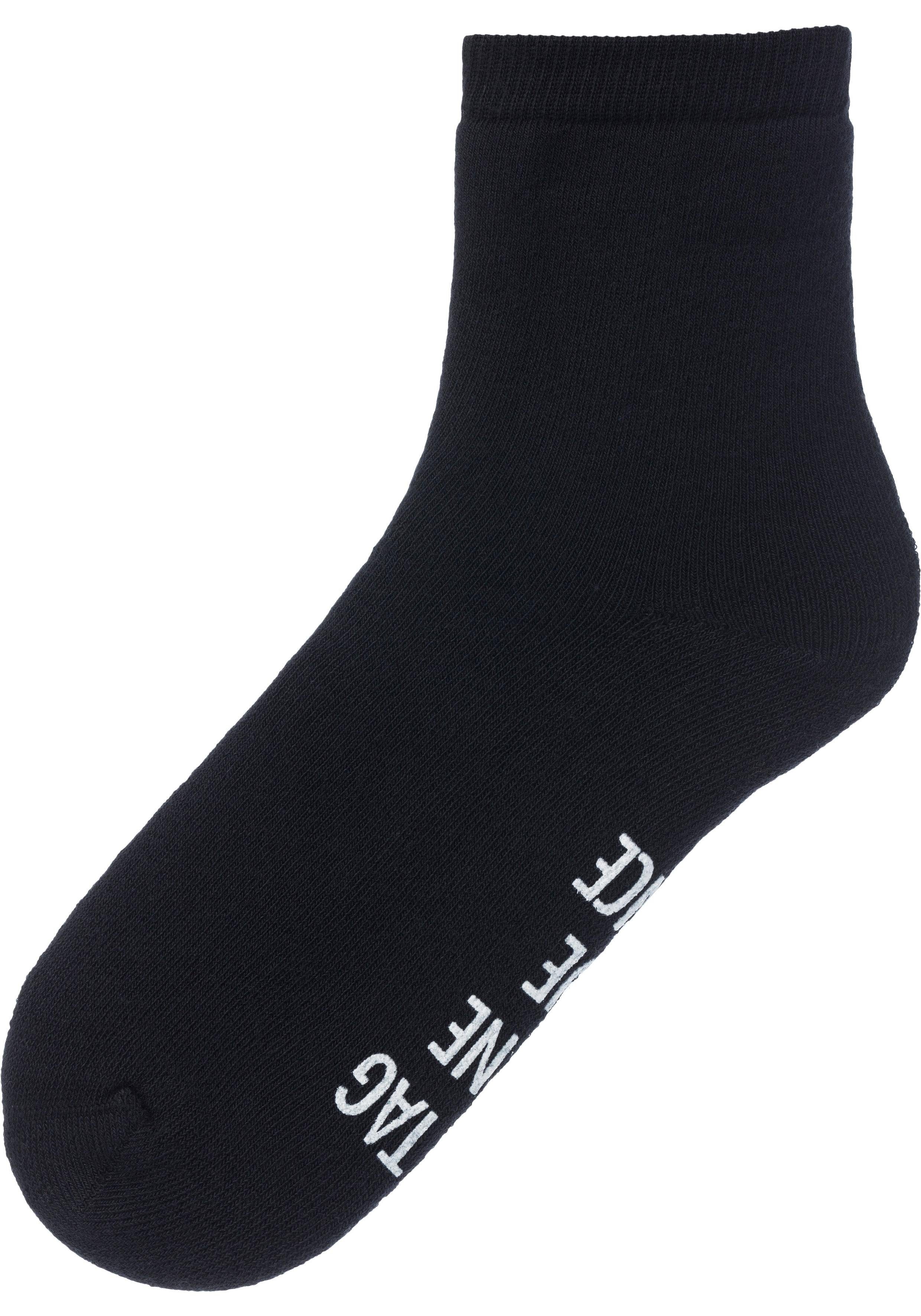 Arizona Kuschelsocken (Packung, 3-Paar) mit Antirutsch in Form eines Spruches