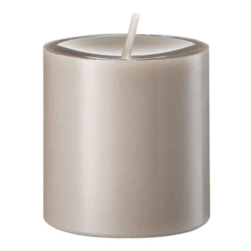 Engels Kerzen Stumpenkerze »Gegossen Kiesel H 8 cm«