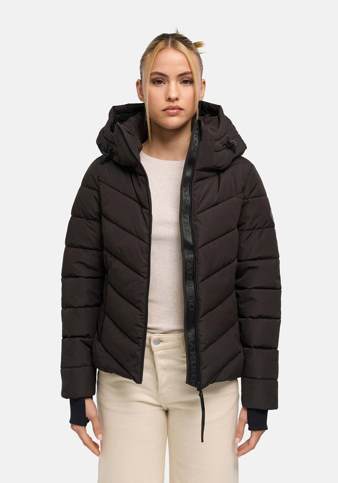 Marikoo Winterjacke Samuiaa XVI mit Kapuze – Bild 3 von 5