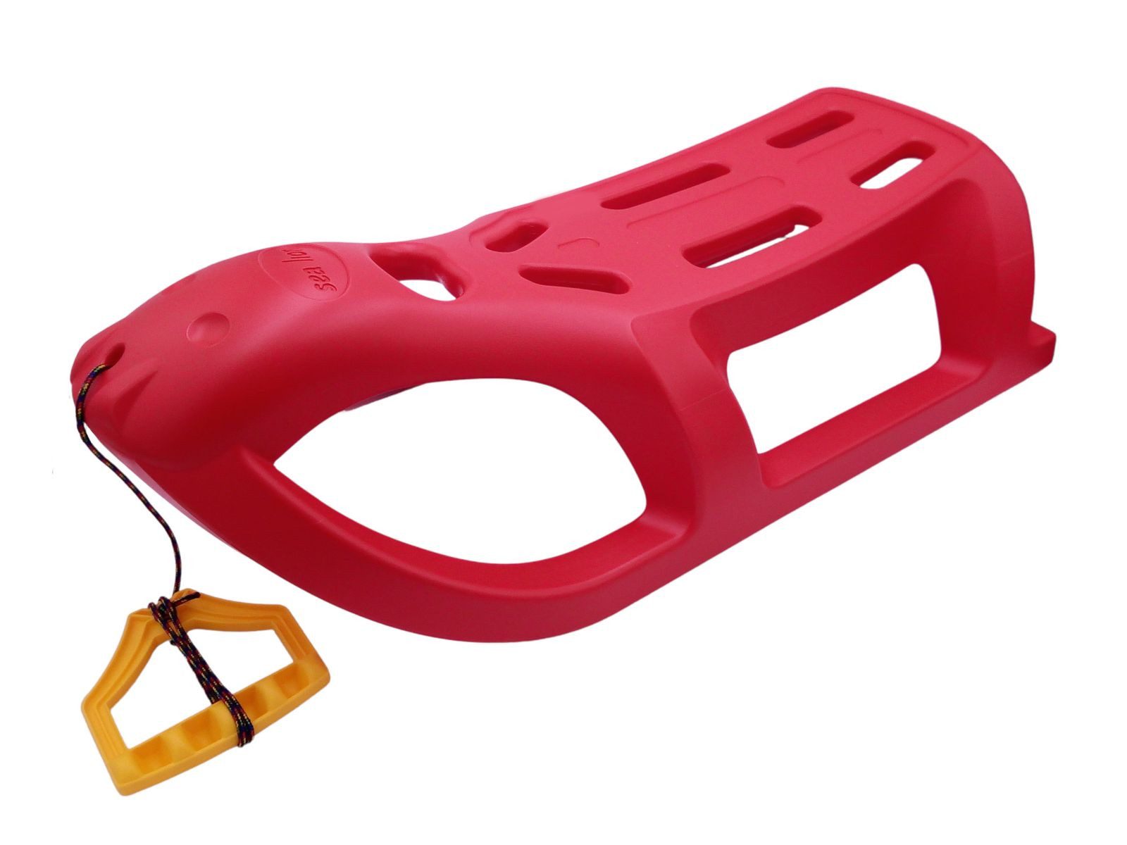 Schlitten Prosperplast Kinderschlitten Isblion rot Rodelschlitten Rennschlitten