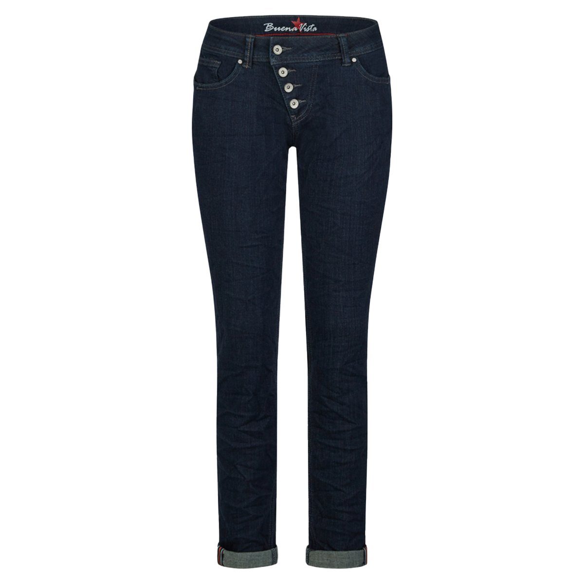 blue 5-Pocket-Jeans raw Buena Stretch Malibu Vista Denim