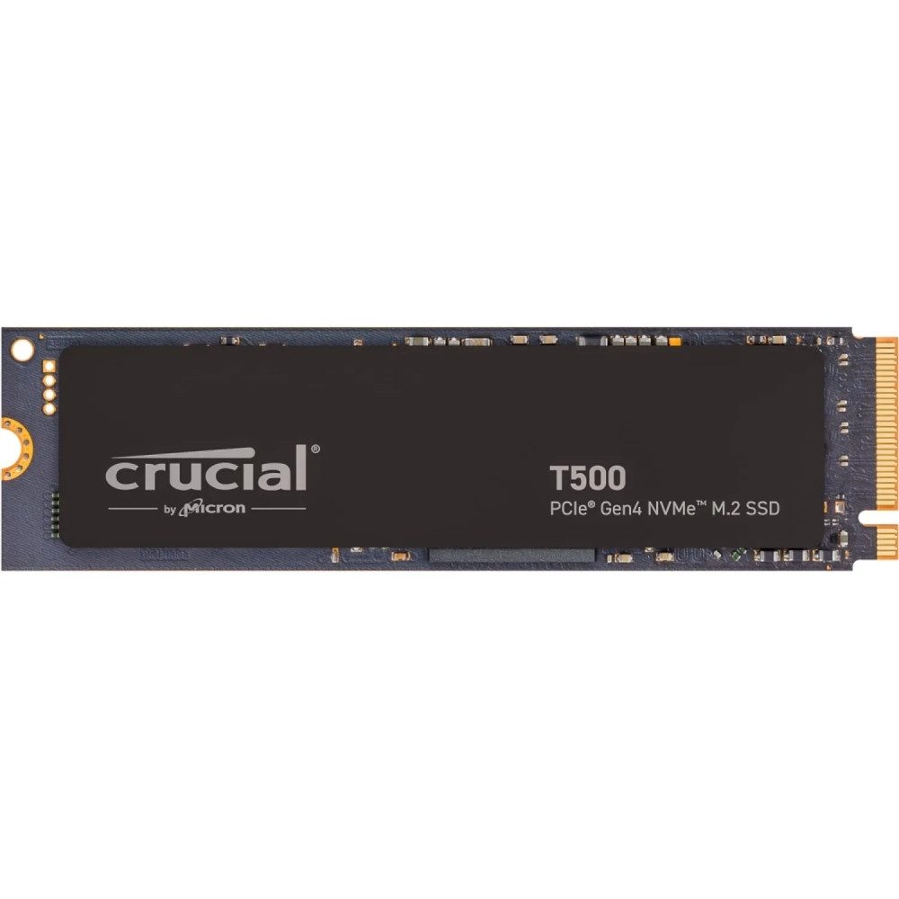 Crucial Crucial T500 NVMe SSD 500 GB M.2 2280 Speicherlaufwerk. interne SSD (500 GB) Kompakte M.2 2280", Hohe Datenübertragungsraten