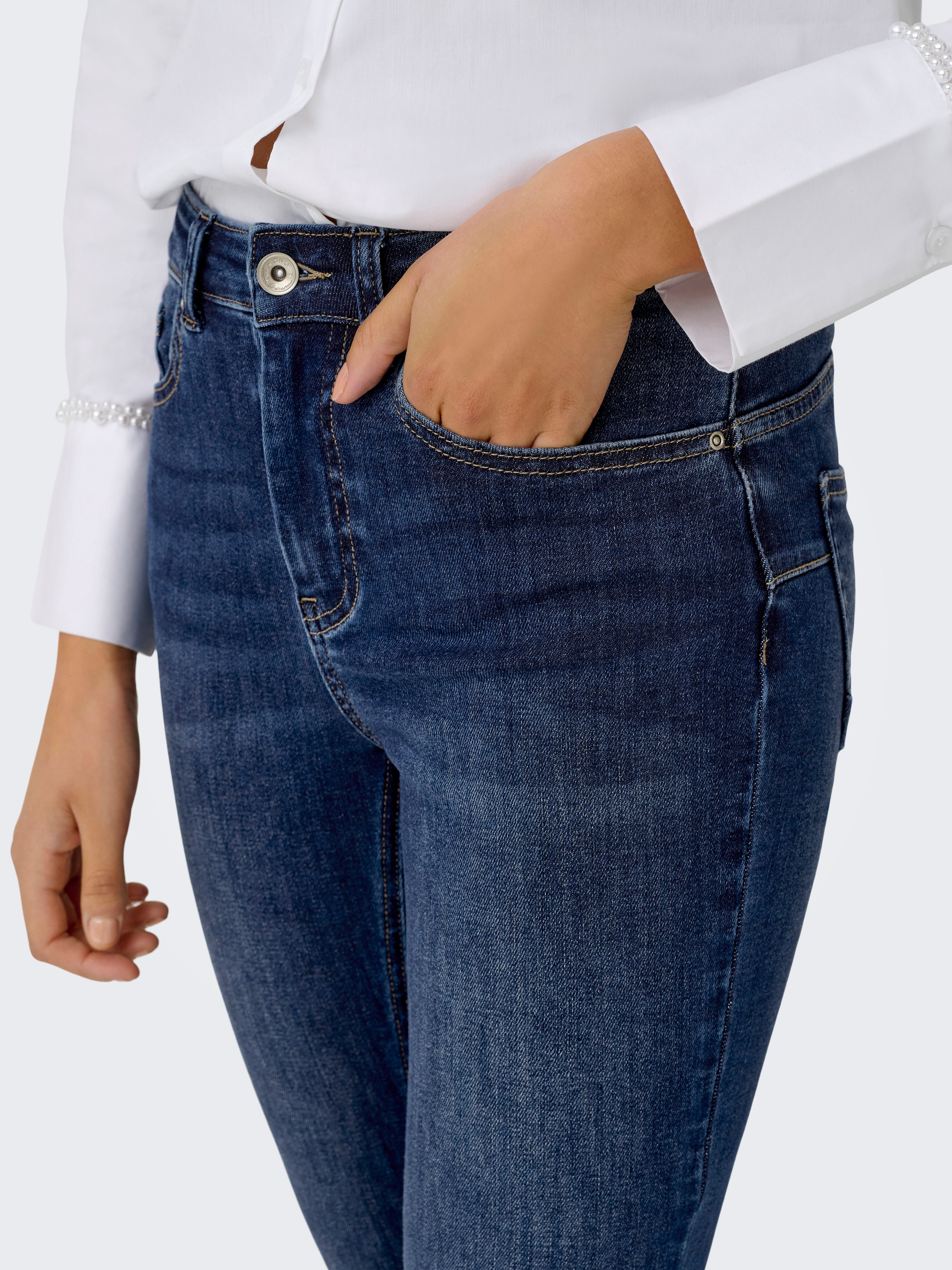 ONLY Skinny-fit-Jeans ONLLULU HW SKINNY PUSH UP MAS090 BF DNM günstig online kaufen