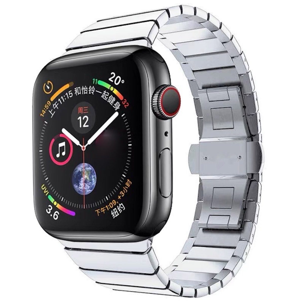 Smartwatch-Armband Für Apple Watch Series 10 42mm / 9 8 7 41 / 6 SE 5 4 40 / 3 2 Armband