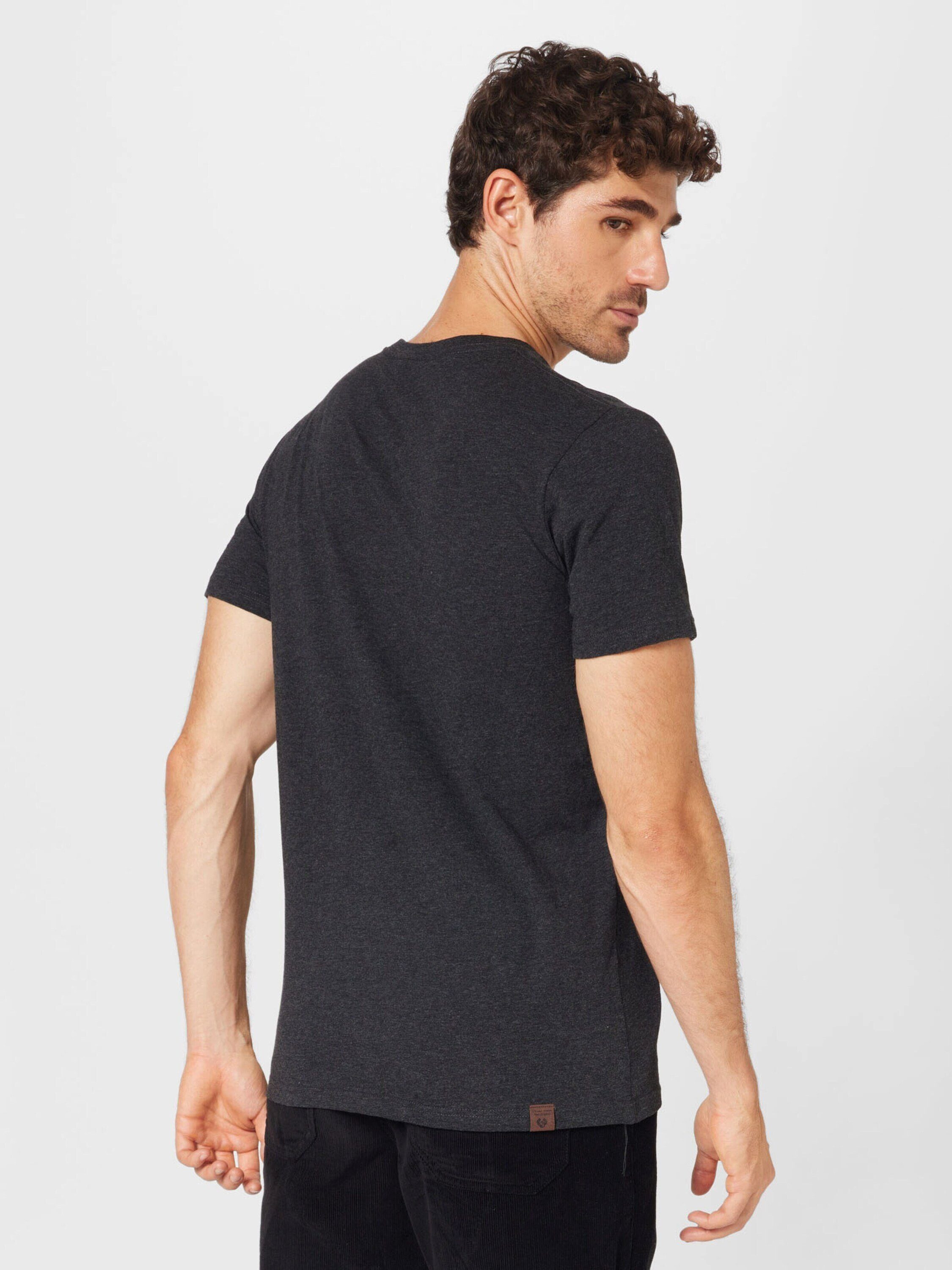 grey (1-tlg) Ragwear T-Shirt dark HAKE 3012