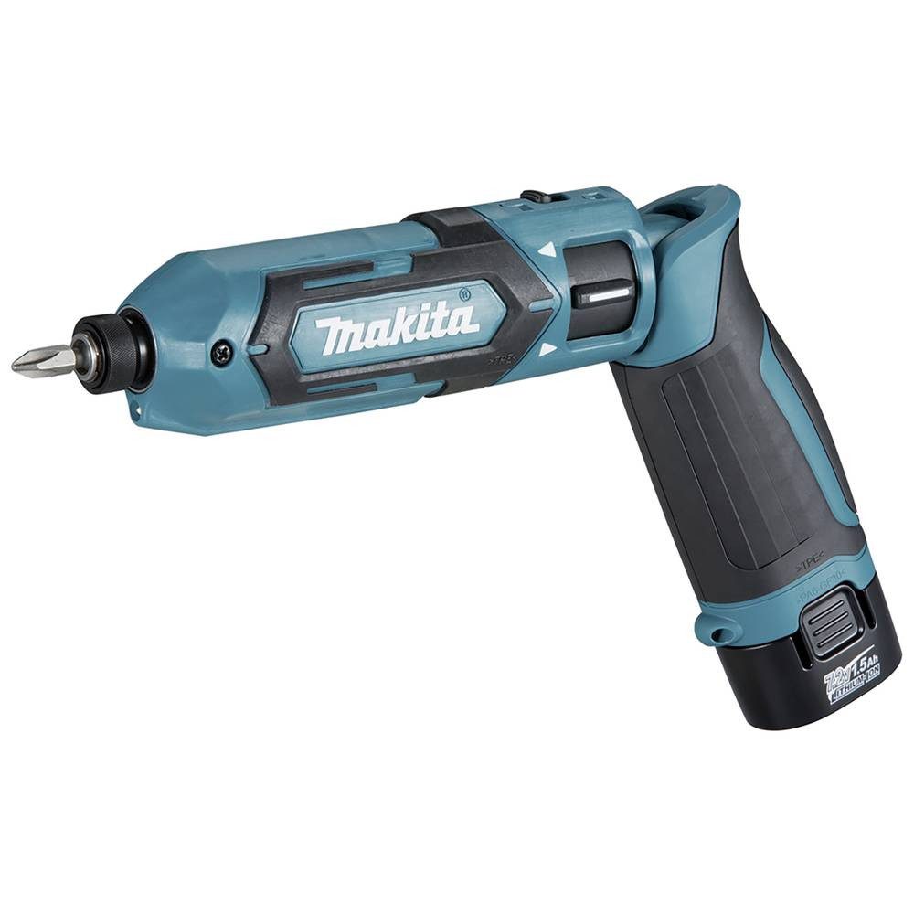 Makita Akku-Schrauber Akku-Knick-Schlagschr. 7.2V TD022DSE, inkl. 2. Akku, inkl. Tasche