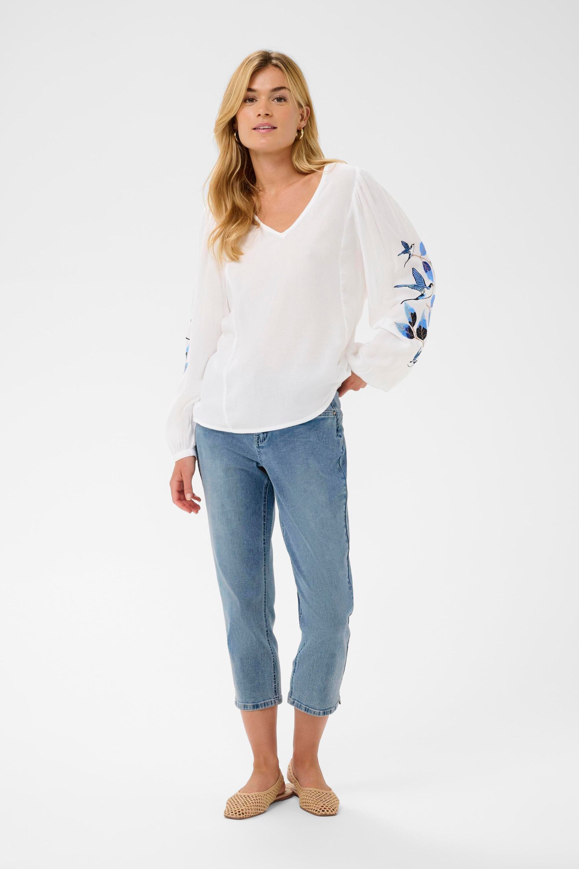 Cream Langarmbluse Langarm-Bluse CRFloriza günstig online kaufen