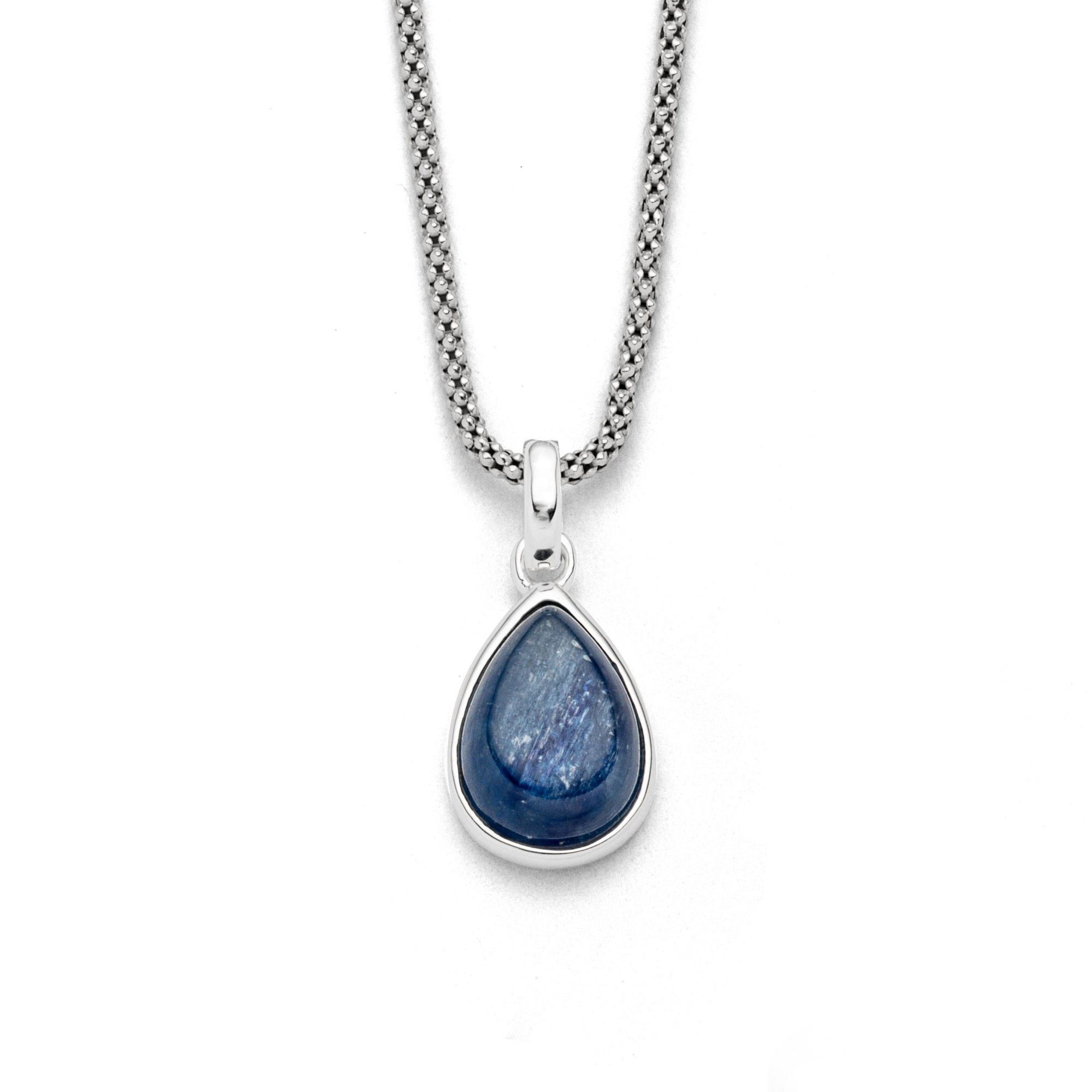 DUR Kettenanhänger DUR Schmuck: Anhänger "Blaue Lagune" mit Kyanit, P4322