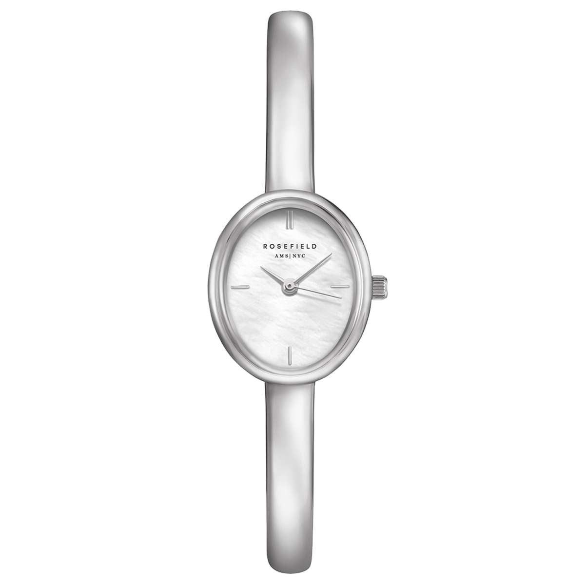 ROSEFIELD Quarzuhr STWSSS-ST07, für Damen Studio Armreif Silberfarben