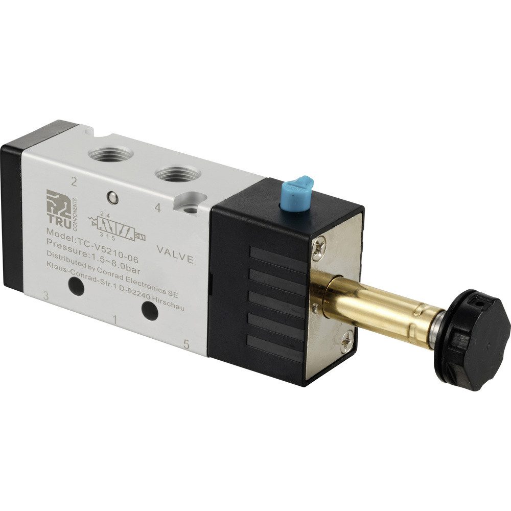 TRU COMPONENTS Durchflussschalter TRU COMPONENTS Magnetventil TC-12772448 TC-V5210-06 G 1/8 1 St.