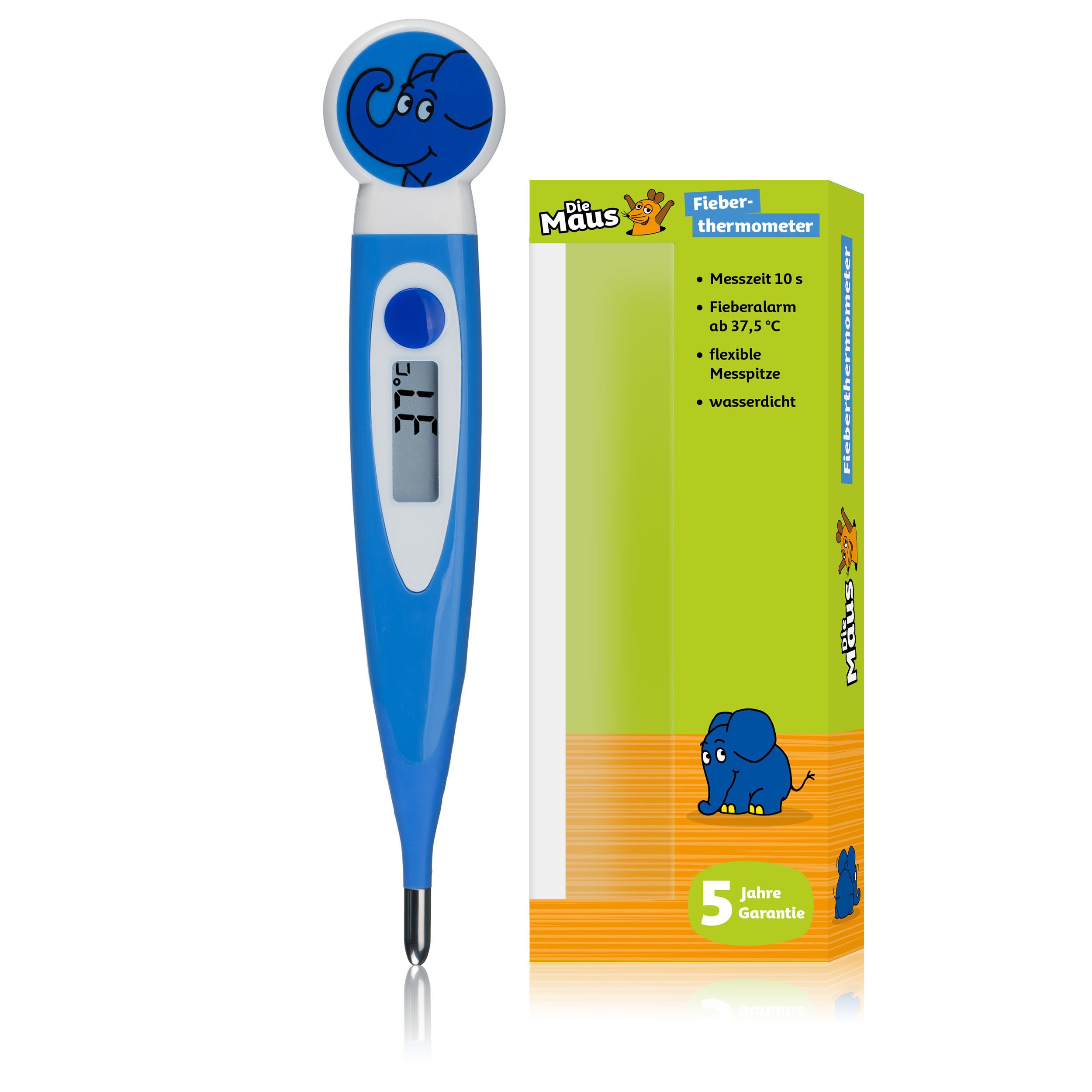 Fieberthermometer DieMaus digitales Fieberthermometer für Kinder