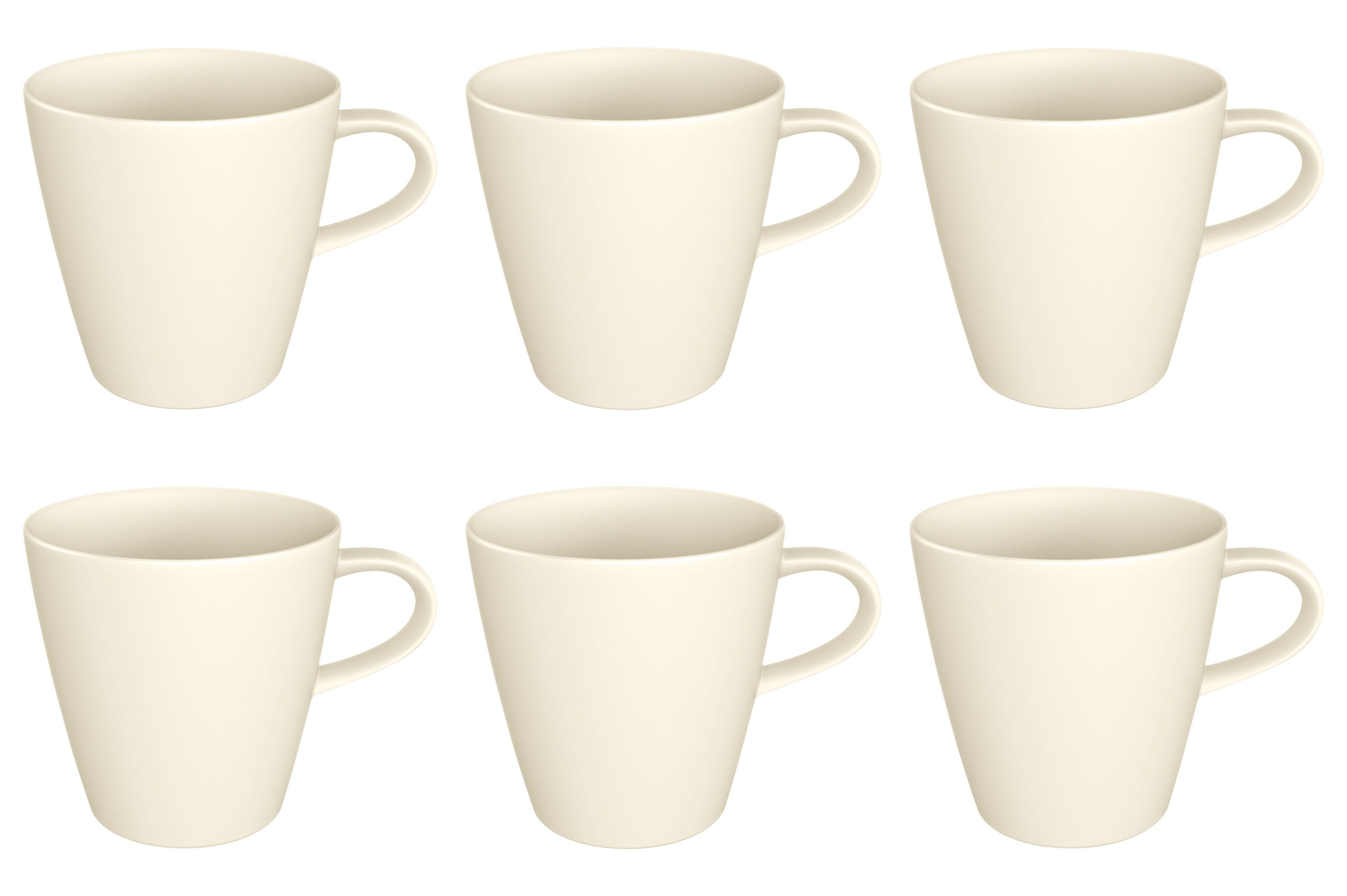 Villeroy & Boch Tasse Manufacture Rock blanc, Porzellan, Spülmaschinengeeignet